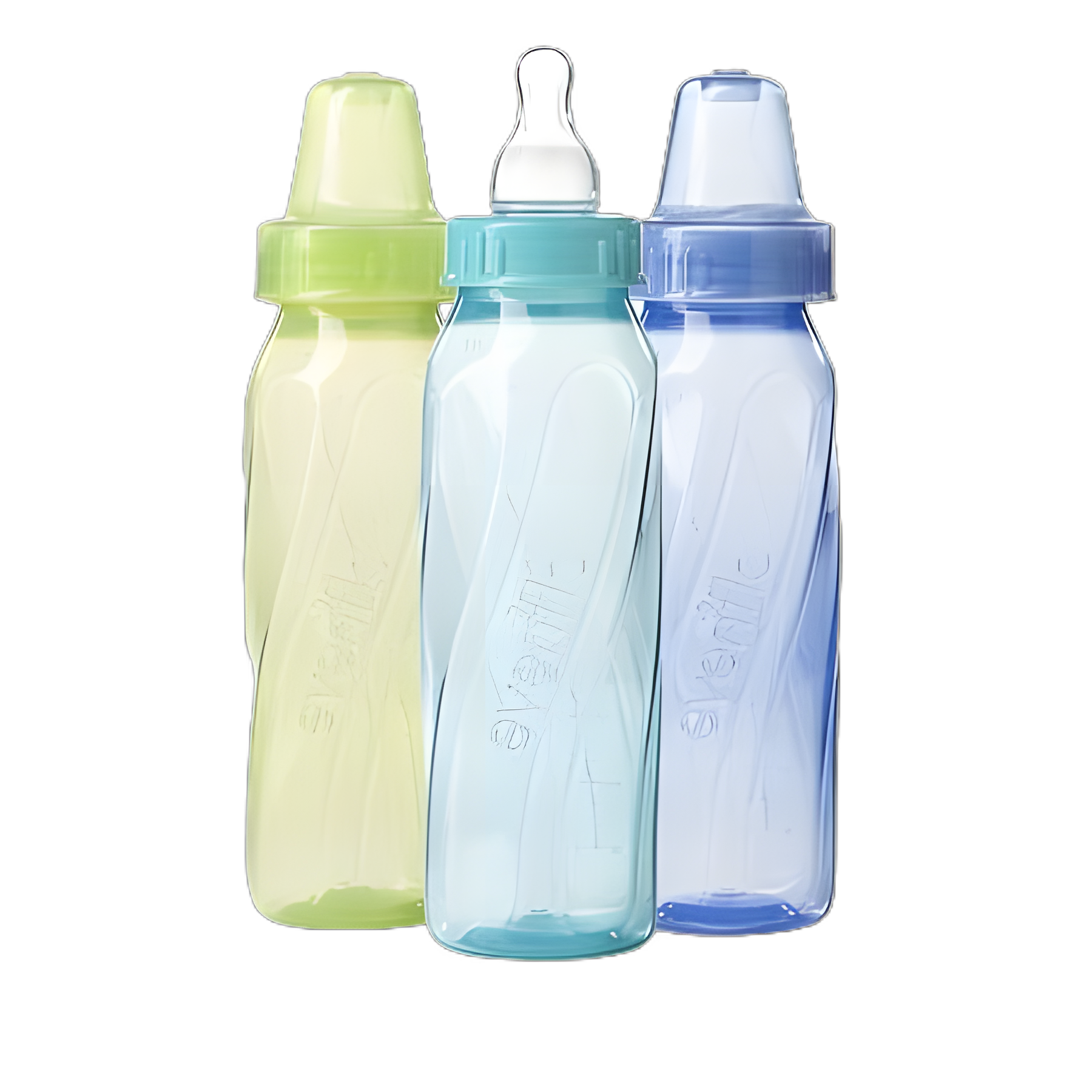 Evenflo 3 Count Classic Light Tint Nurser, 8 Ounce