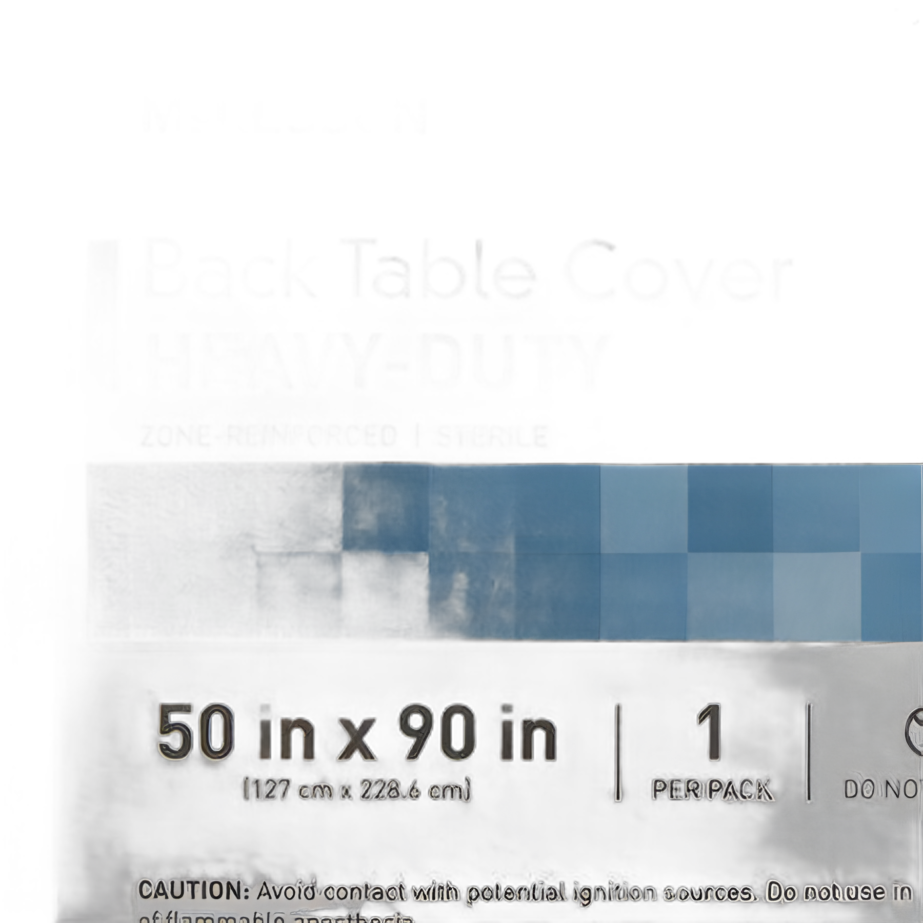 McKesson 50x90 Heavy Duty Surgical Table Drape