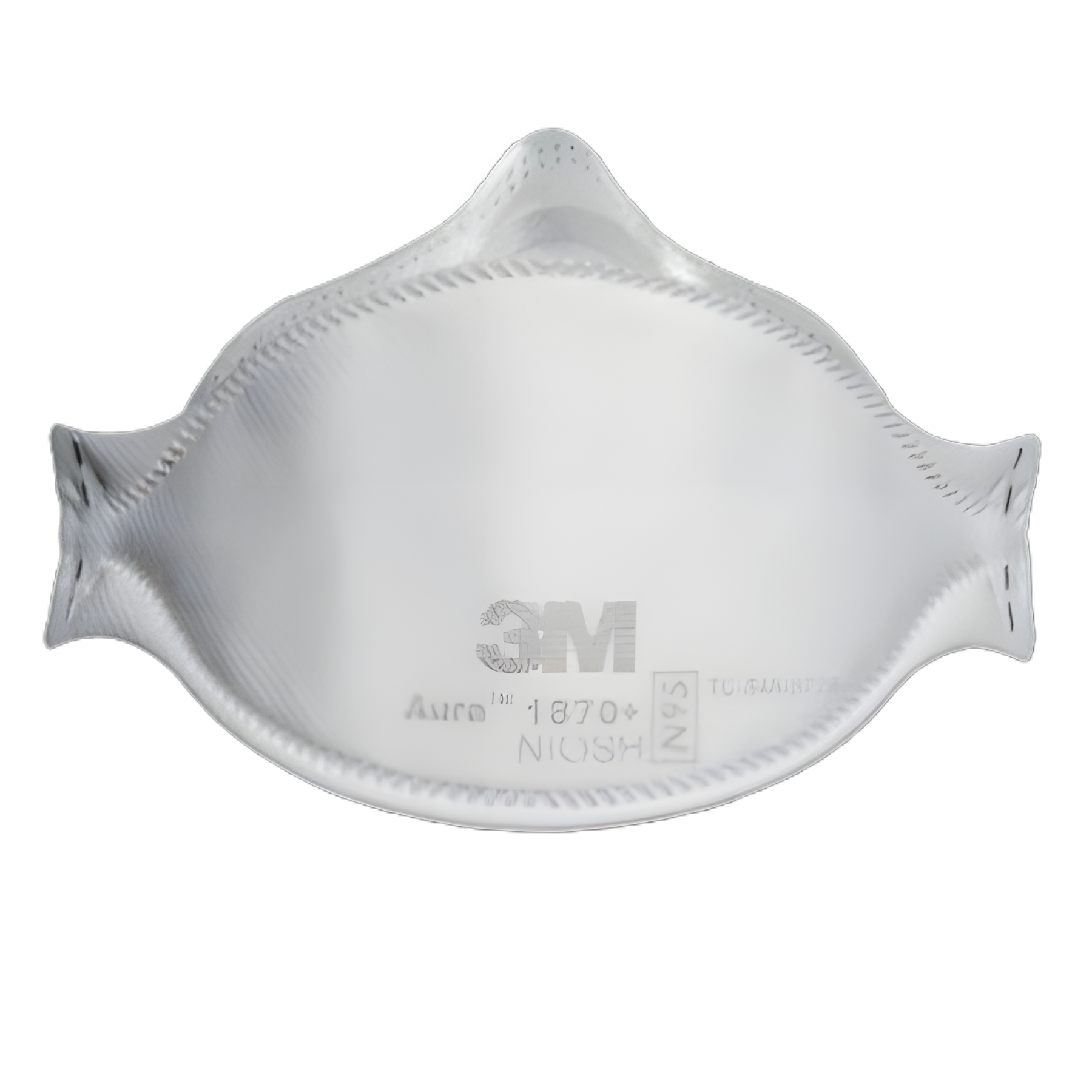 Particulate Respirator Mask 3M™ Aura™ Medical N95 Flat Fold Elastic Strap One Size Fits Most White NonSterile ASTM F1862 Adult