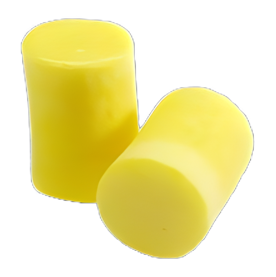 Ear Plugs 3M™ E-A-R™ Classic™ Corded One Size Fits Most Yellow