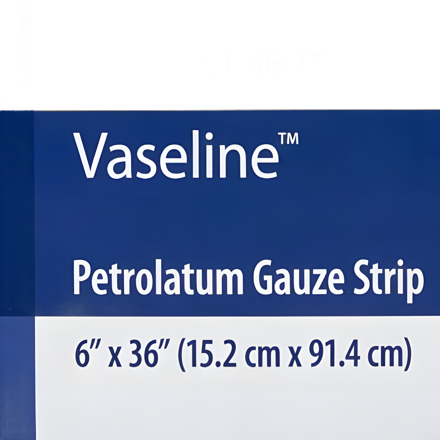 Petrolatum Impregnated Dressing Vaseline® Rectangle 6 X 36 Inch Sterile - 8884416600