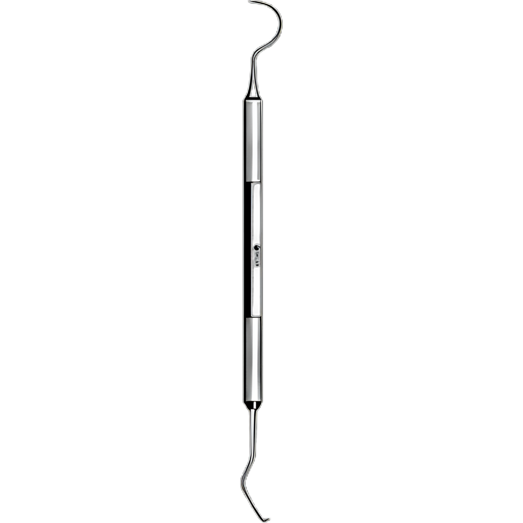 General Purpose Explorer Double Ended #5 1 Curved, 1 Angled Tip Stainless Steel