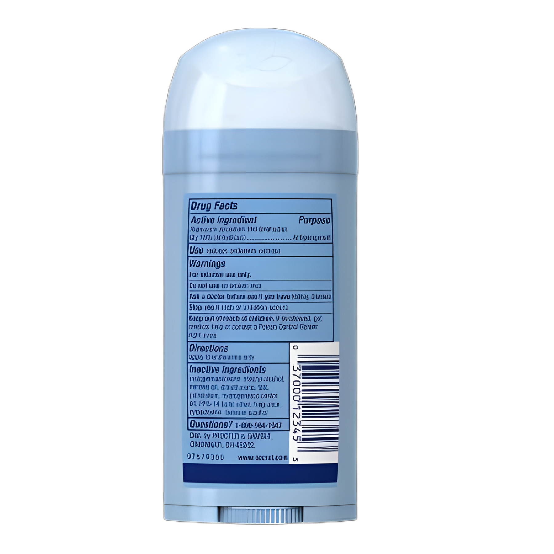 Antiperspirant / Deodorant Secret® Solid 2.6 oz. Unscented