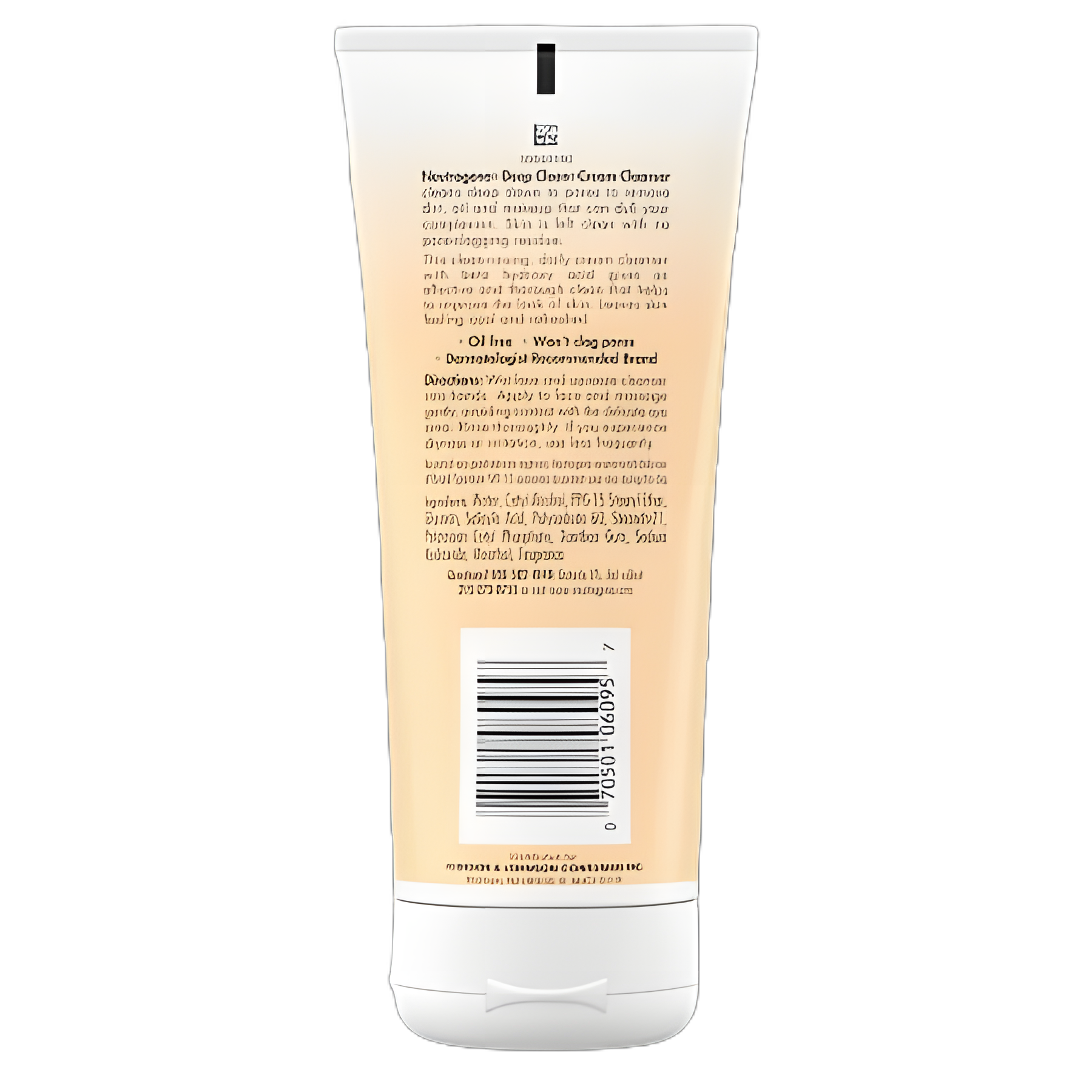 Facial Cleanser Neutrogena® Deep Clean® Cream 7 oz. Tube Scented