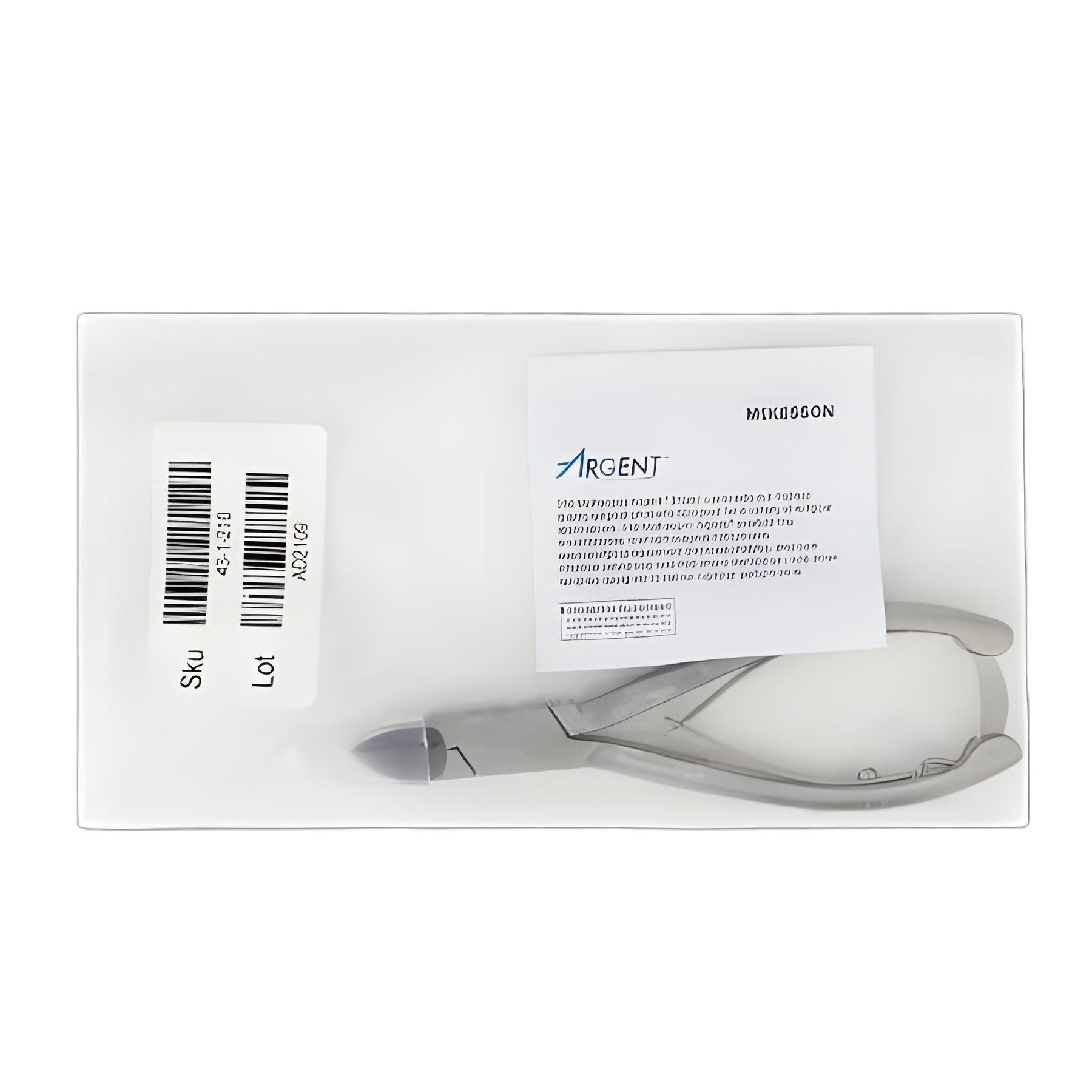 Nail Nipper McKesson Argent™ Concave Jaw 5-1/2 Inch Length Stainless Steel