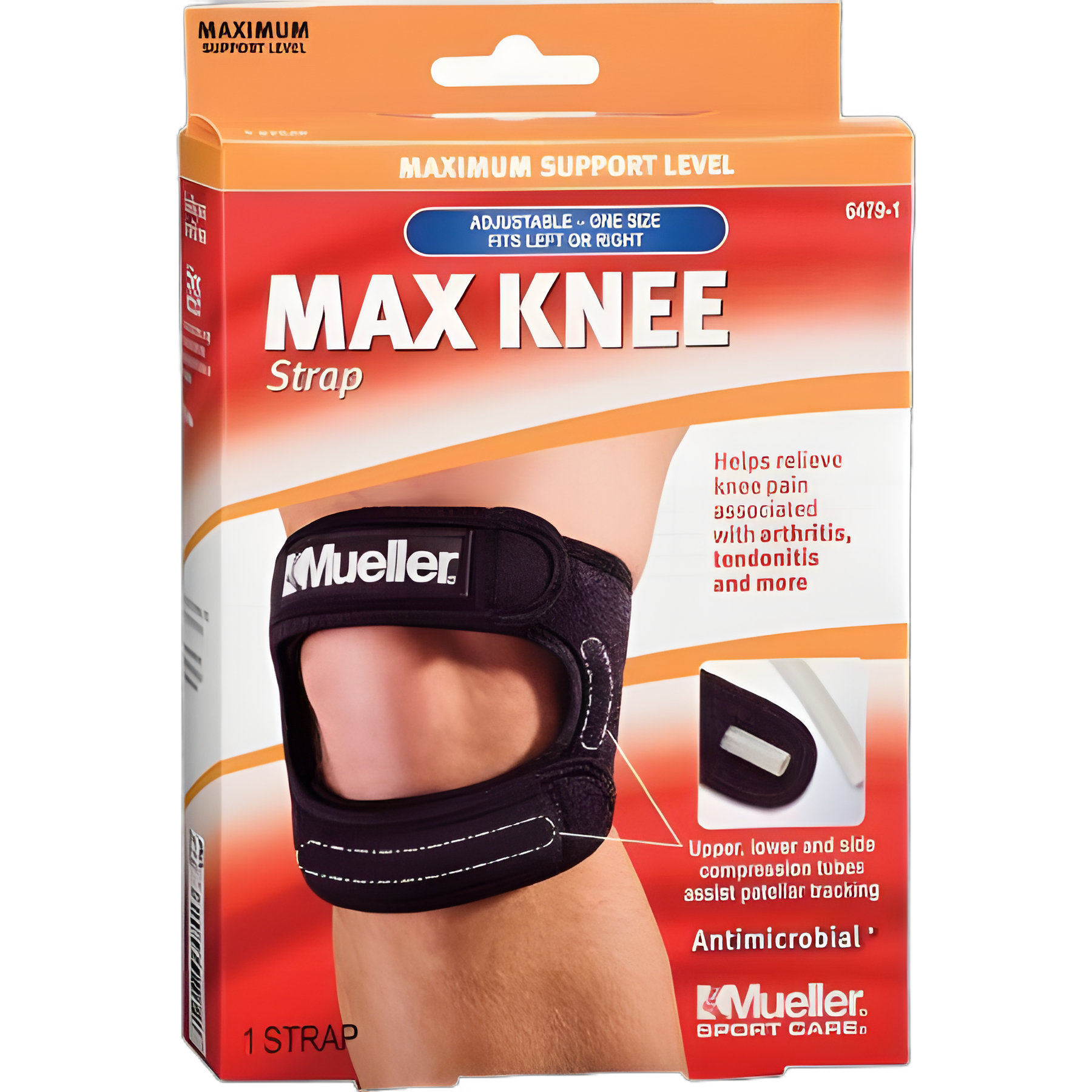 Mueller® Sport Care® Knee Strap for Pain Relief and Support - One Size Fits Most