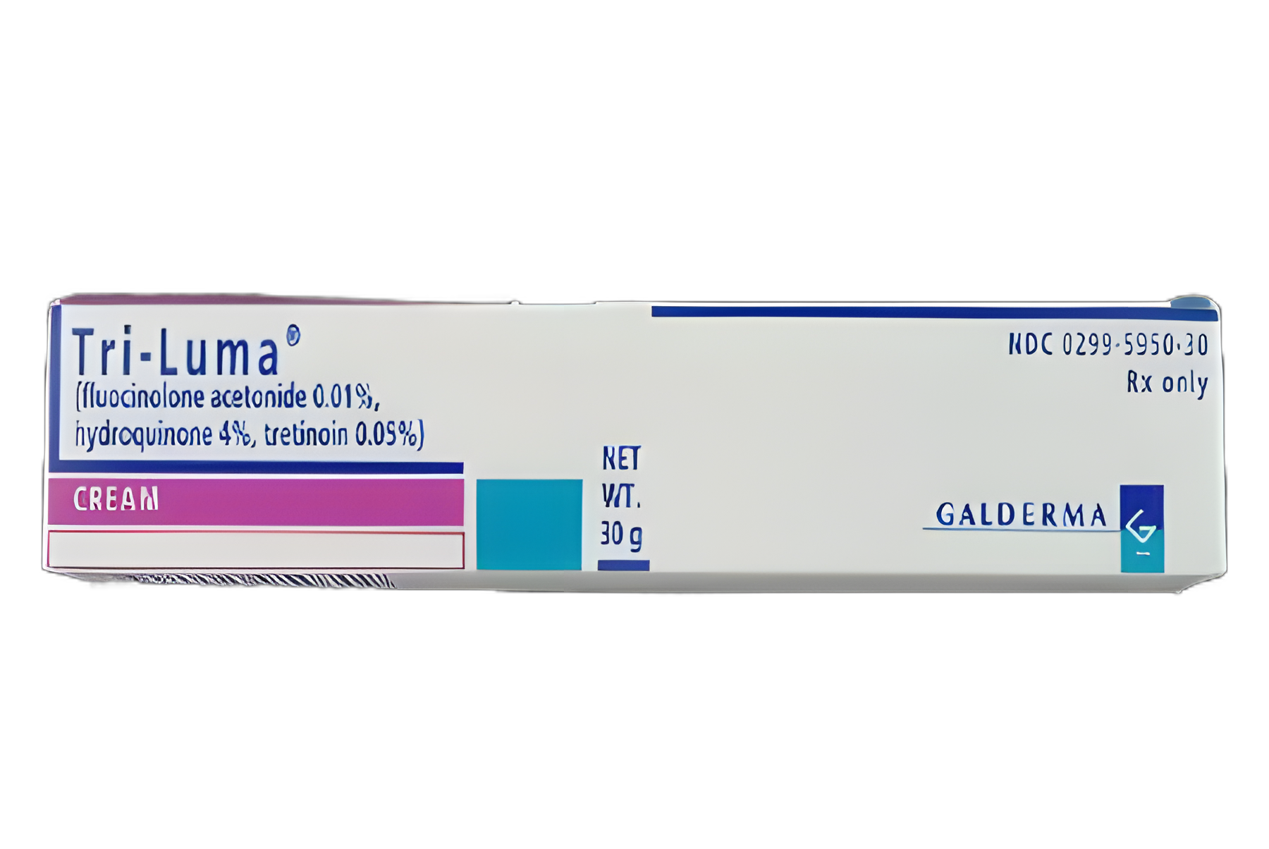 Tri-Luma® Fluocinolone / Tretinoin / Hydroquinone 0.01% - 0.05% - 4% Cream Tube 30 Gram