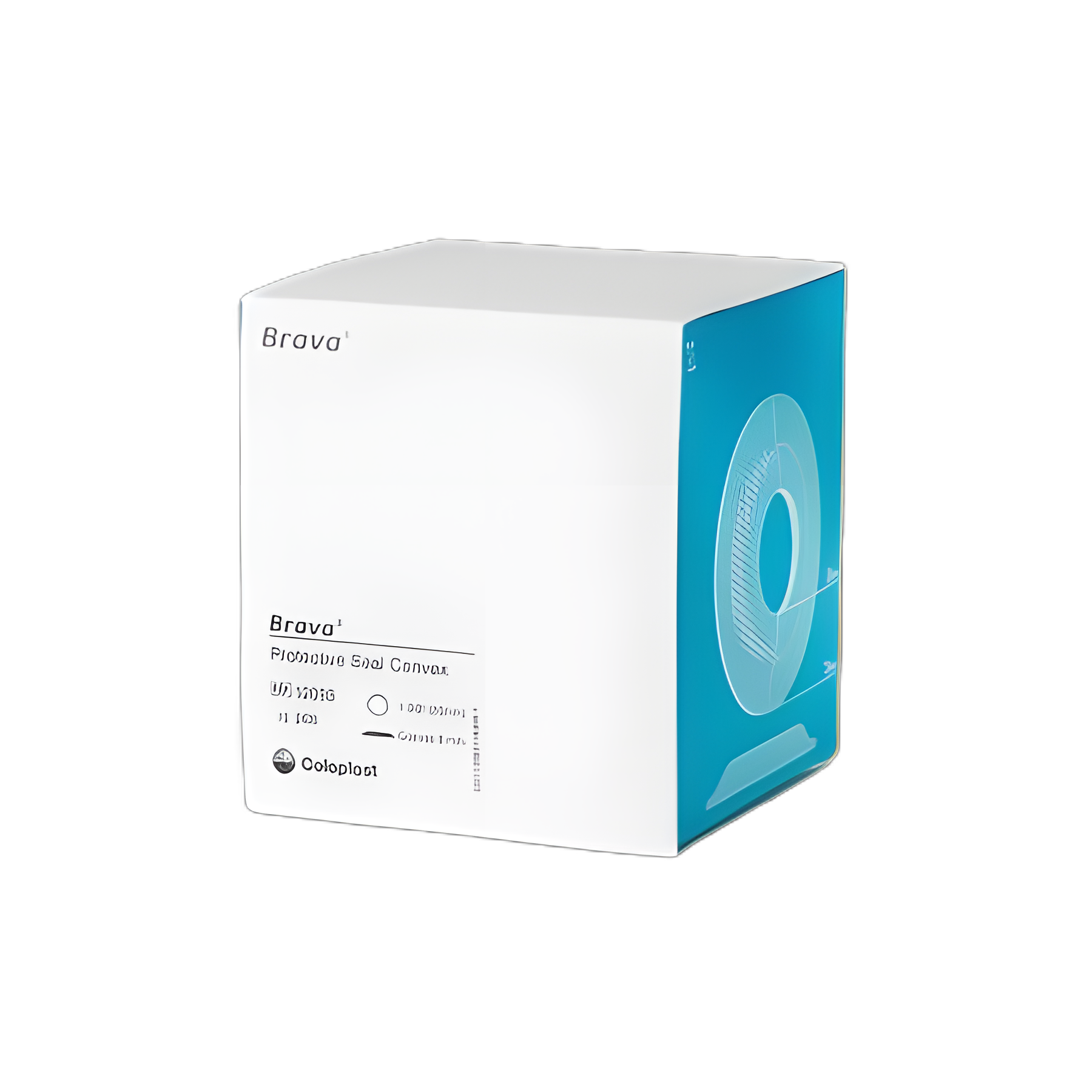 Ostomy Seal Brava® Convex, Starter Hole 1-3/8 Inch (35mm)