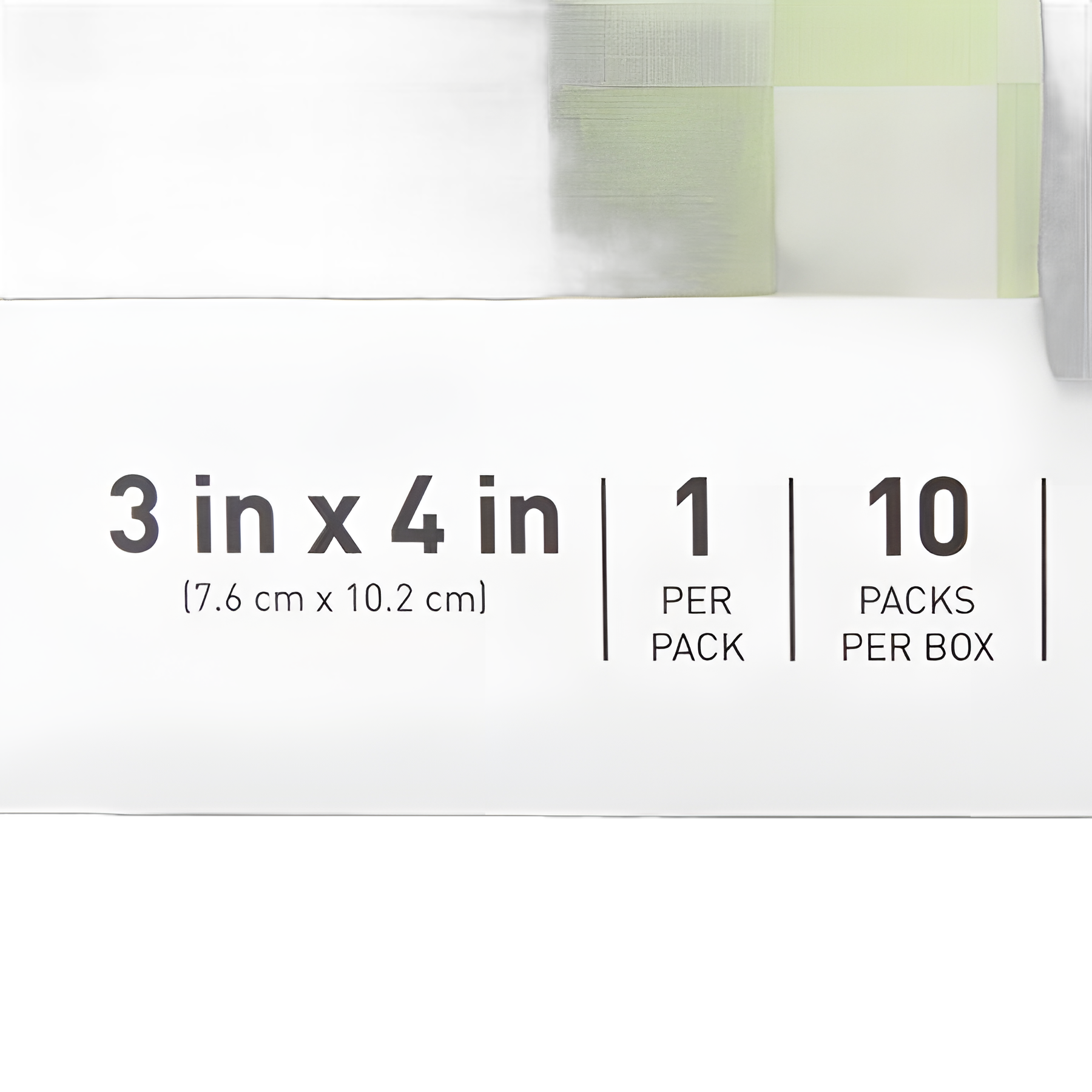 McKesson Silicone Wound Contact Layer Dressing 3x4