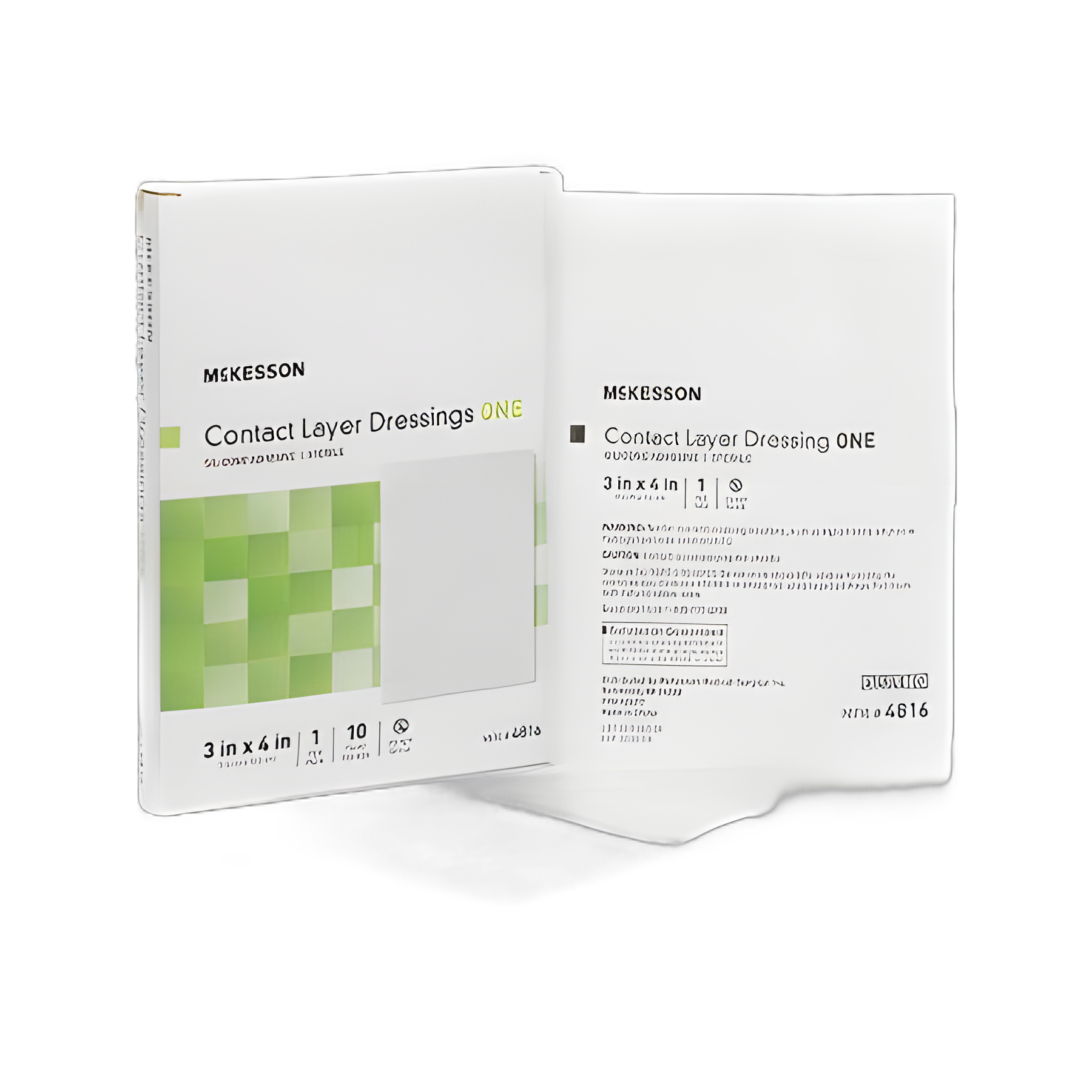 McKesson Silicone Wound Contact Layer Dressing 3x4