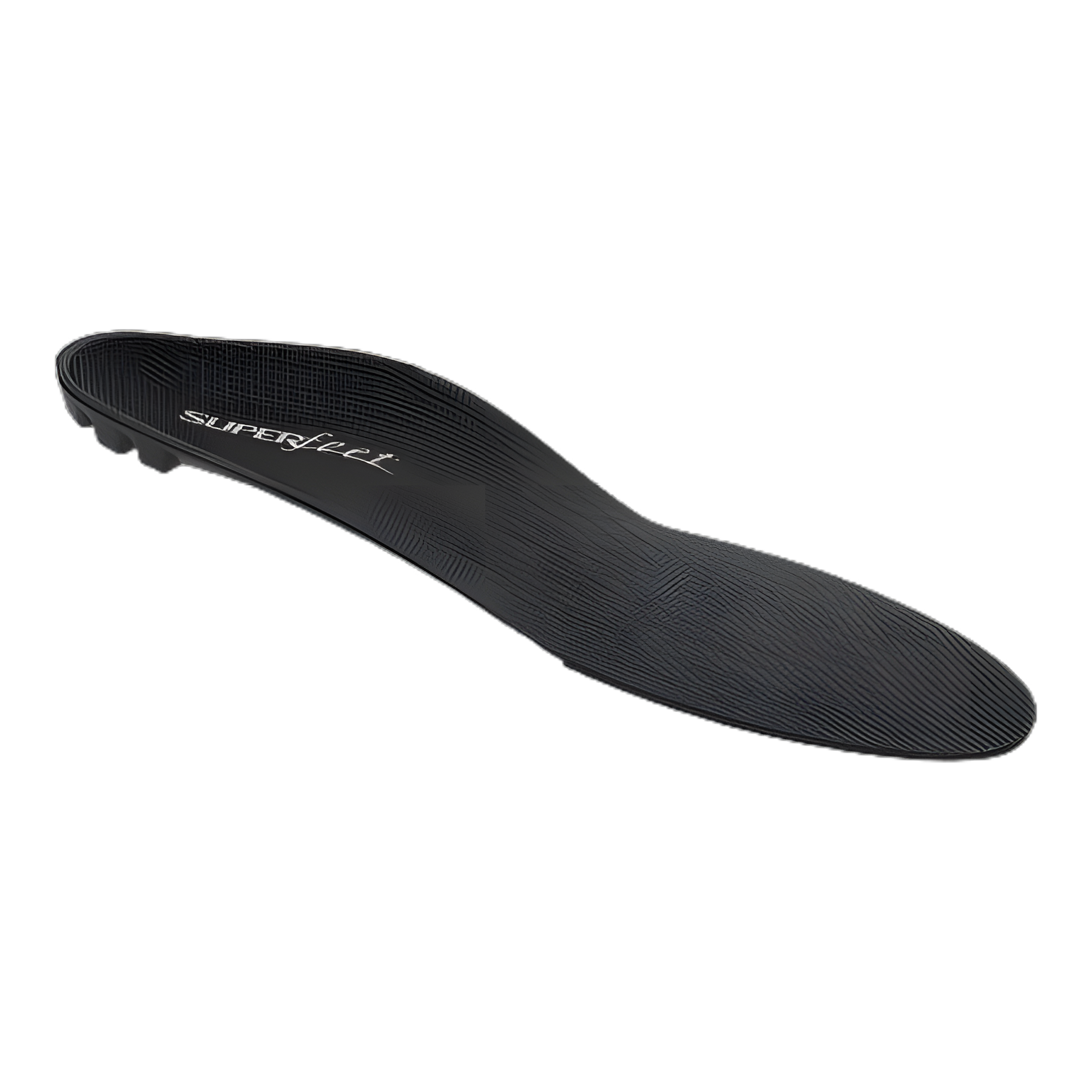 Superfeet Black Insoles for Flat Feet - Orthopedic Support