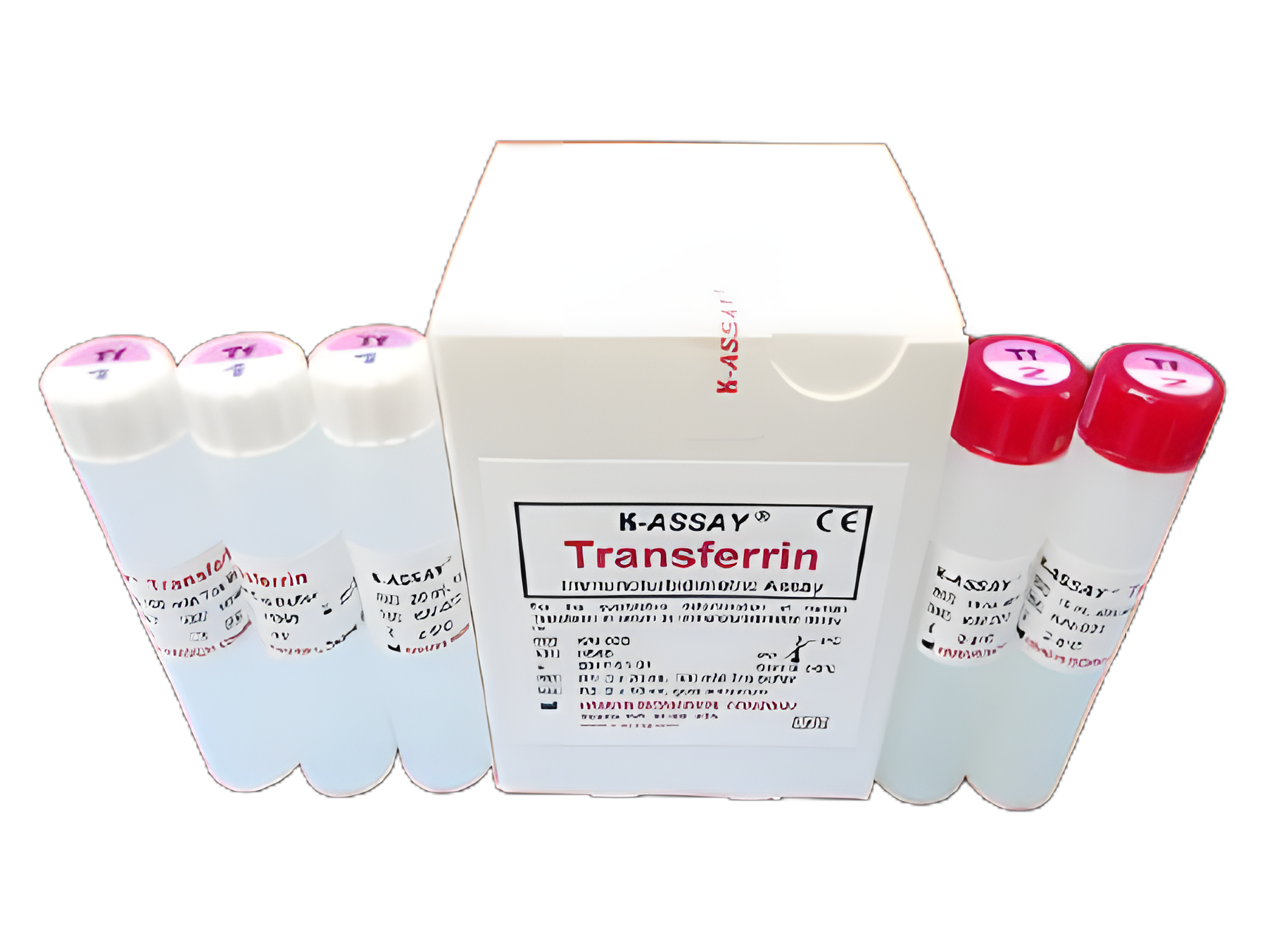 K-ASSAY® Transferrin Reagent Kit for Quantitative Immunoturbidimetric Assays - 200 Tests