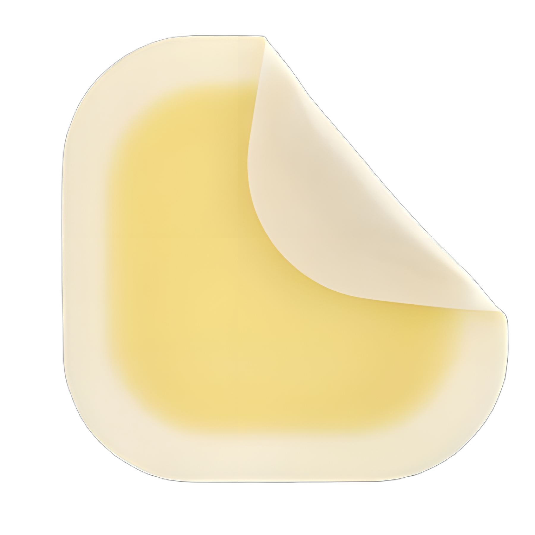 Thin Hydrocolloid Dressing DermaFilm® 6 X 6 Inch Square