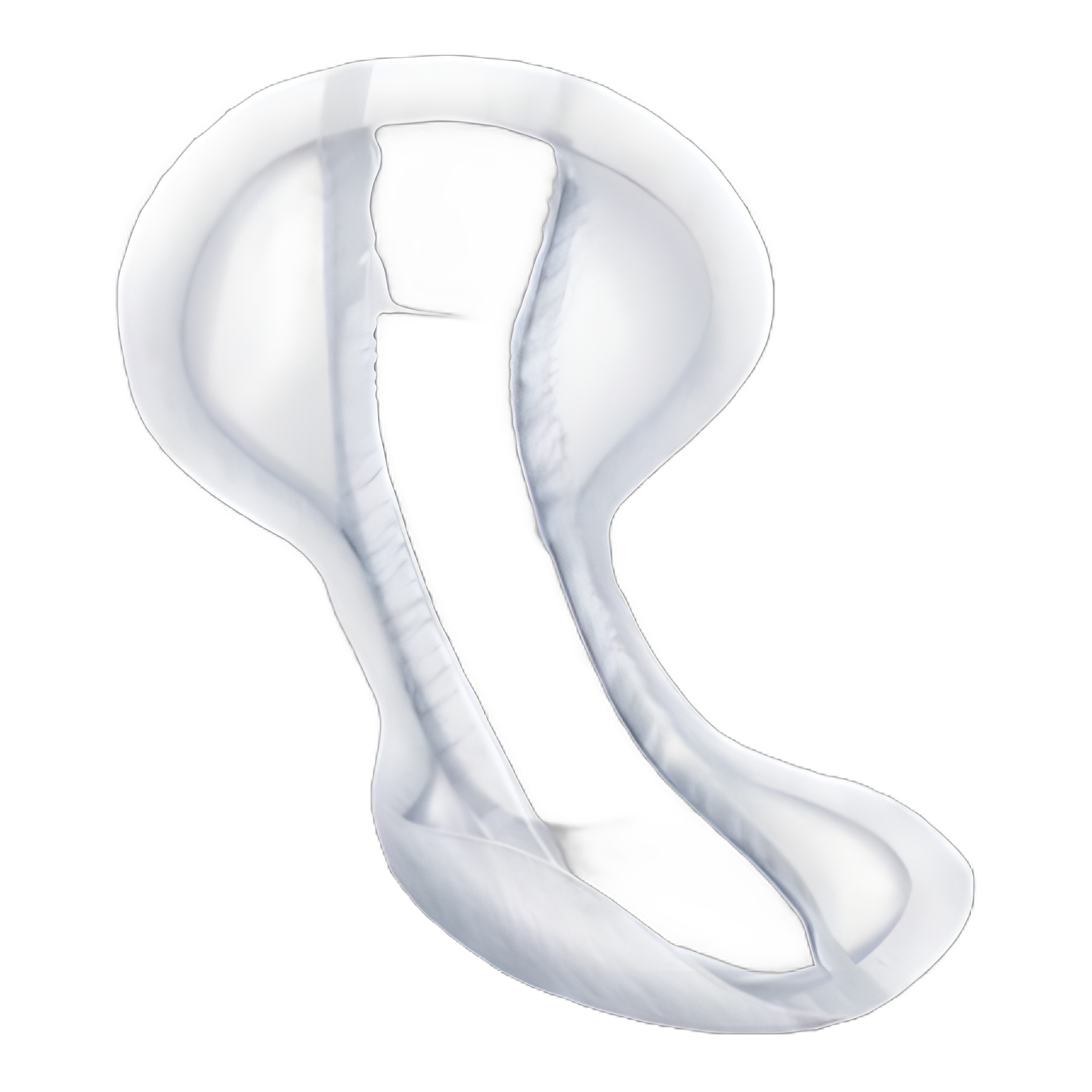 Attends® Shaped Pads Super Plus - Heavy Absorbency Bladder Control Pad 12 X 25-1/2 Inch for Severe Incontinence