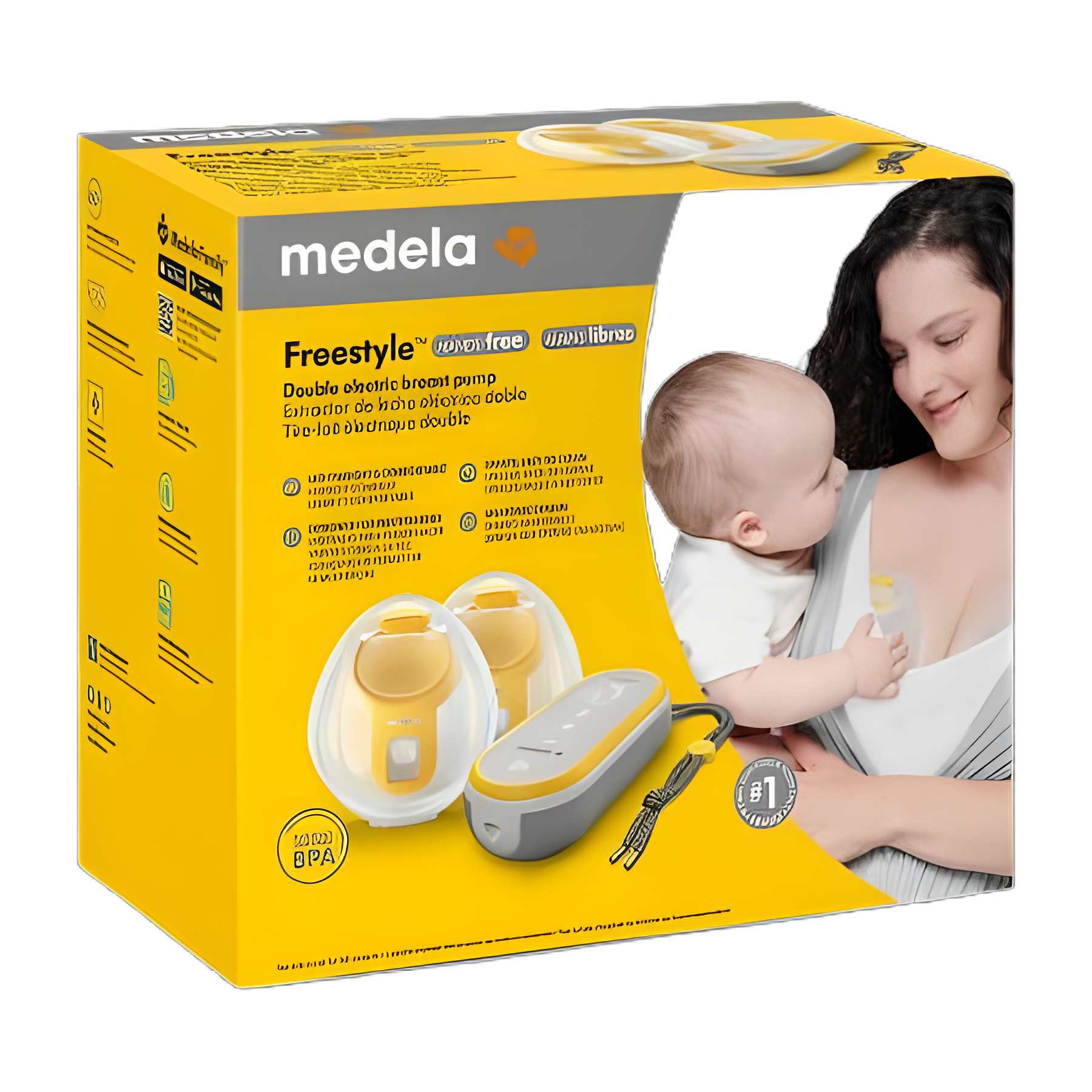 Hands Free Double Electric Breast Pump Freestyle™