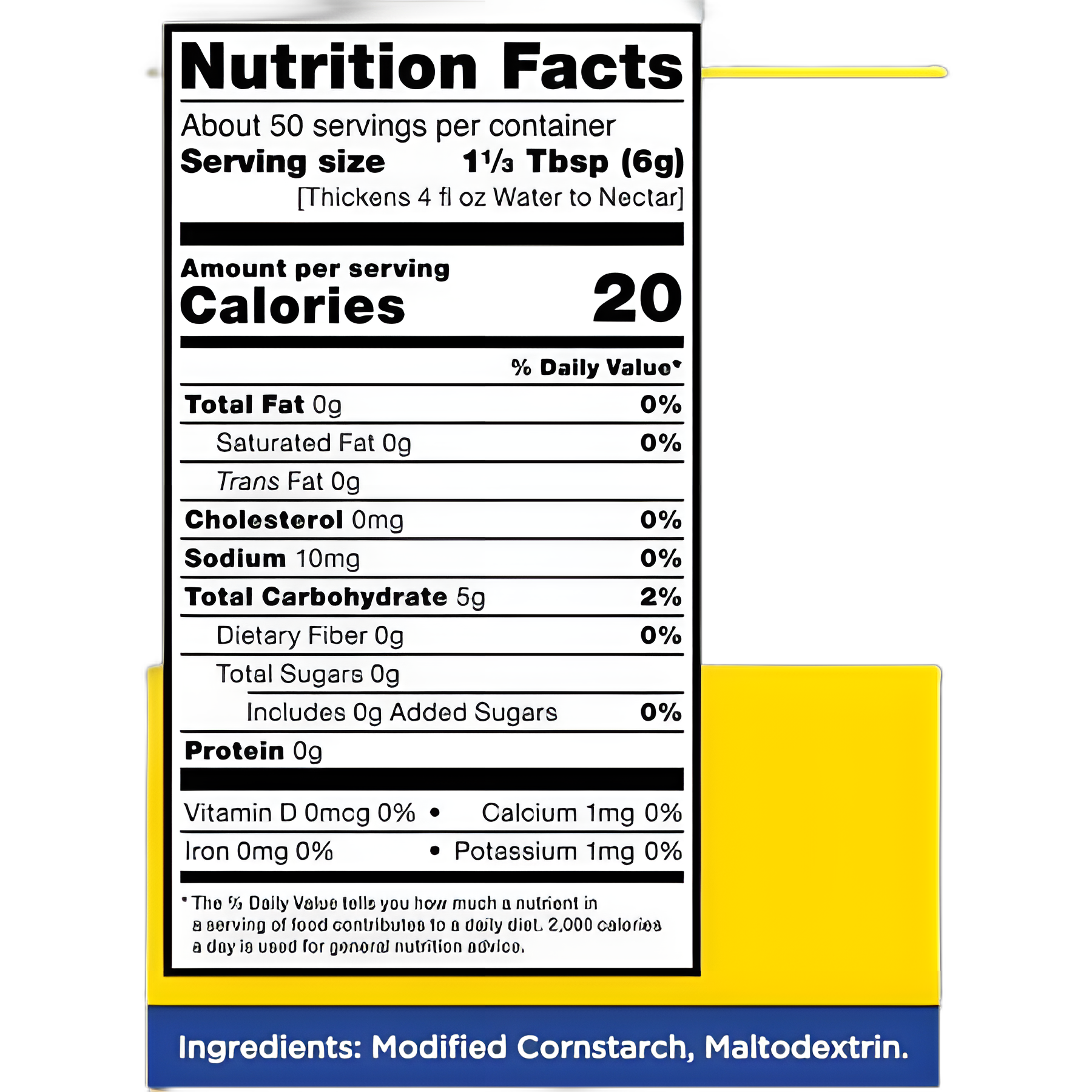 Food and Beverage Thickener Thick-It® Original 10 oz. Canister Unflavored Powder IDDSI Level 0 Thin - 07205861078