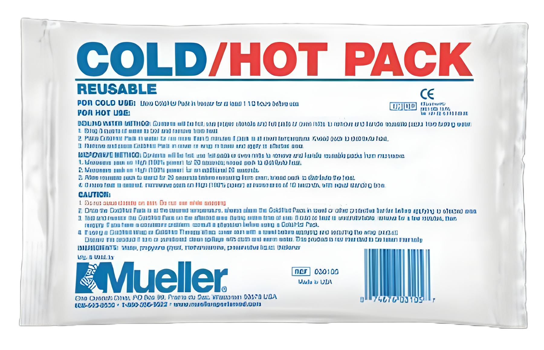 Mueller Hot/Cold Gel Pack 6x9 - Pain Relief Therapy