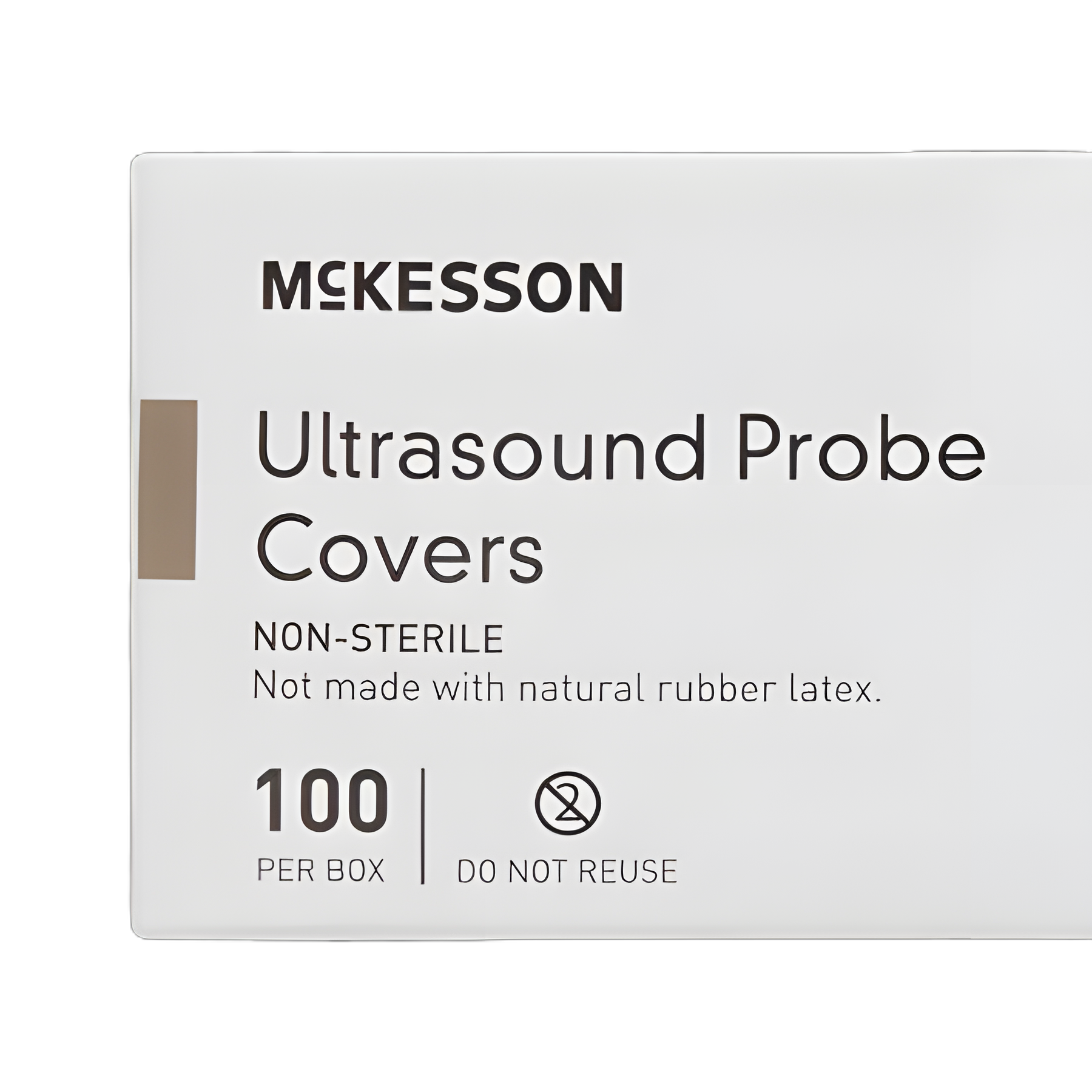 McKesson NonSterile Ultrasound Probe Cover 1x9 Inch