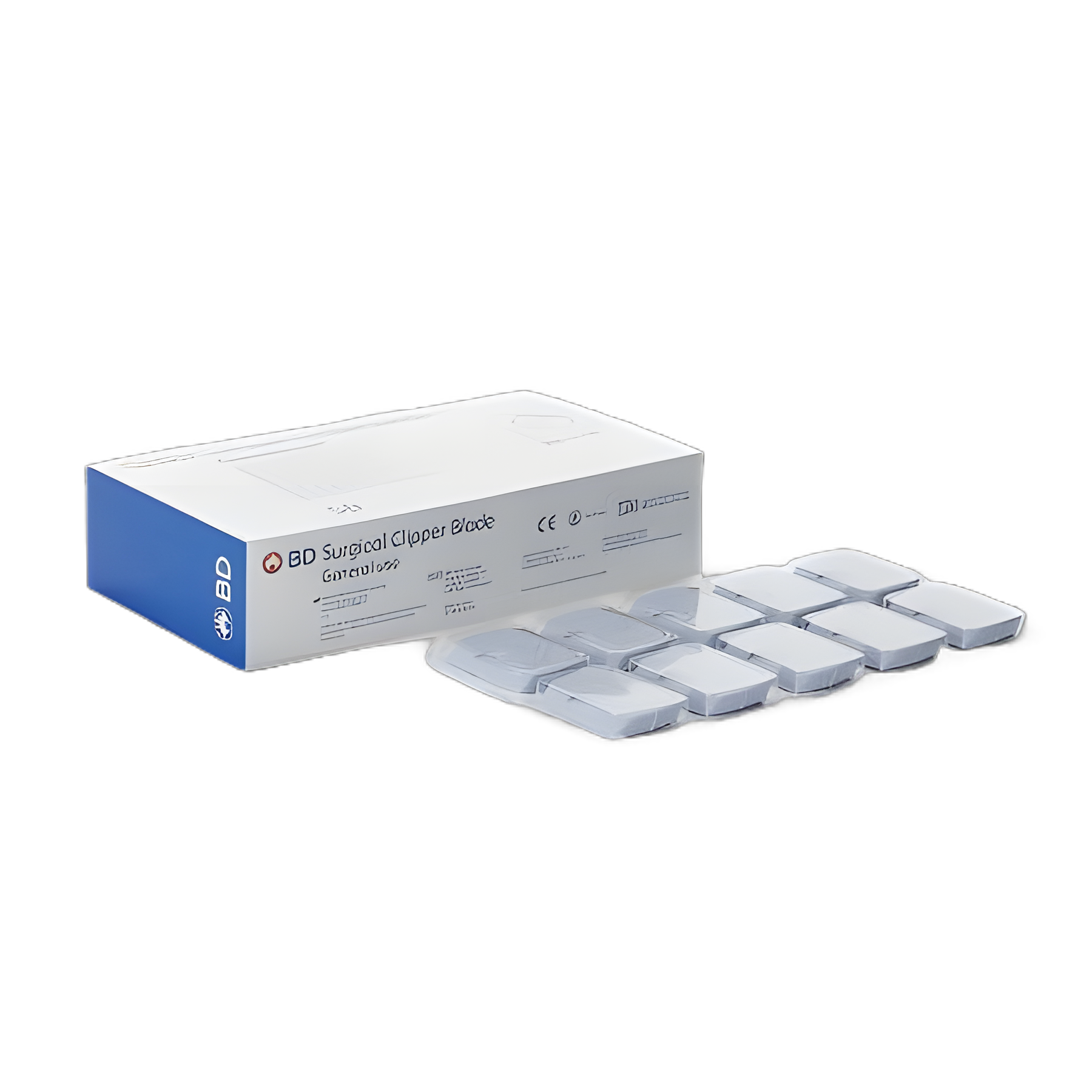 Surgical Clipper Blade CareFusion 37.2 mm Blade Width, .23 mm Blade Cut Height