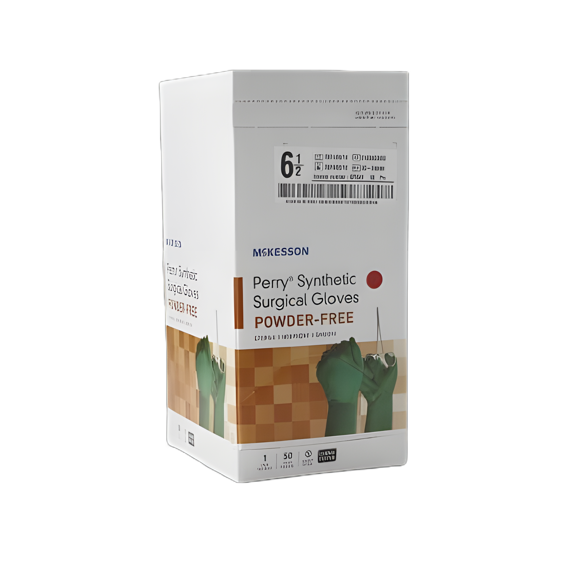 McKesson Perry Performance Plus Size 6.5 Sterile Surgical Gloves