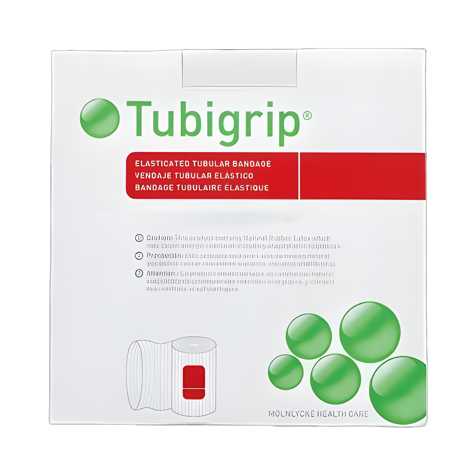 Elastic Bandage Tubigrip® 1-1/2 Inch X 11 Yard Infant Feet / Arm Pull On Natural NonSterile Size A Standard Compression