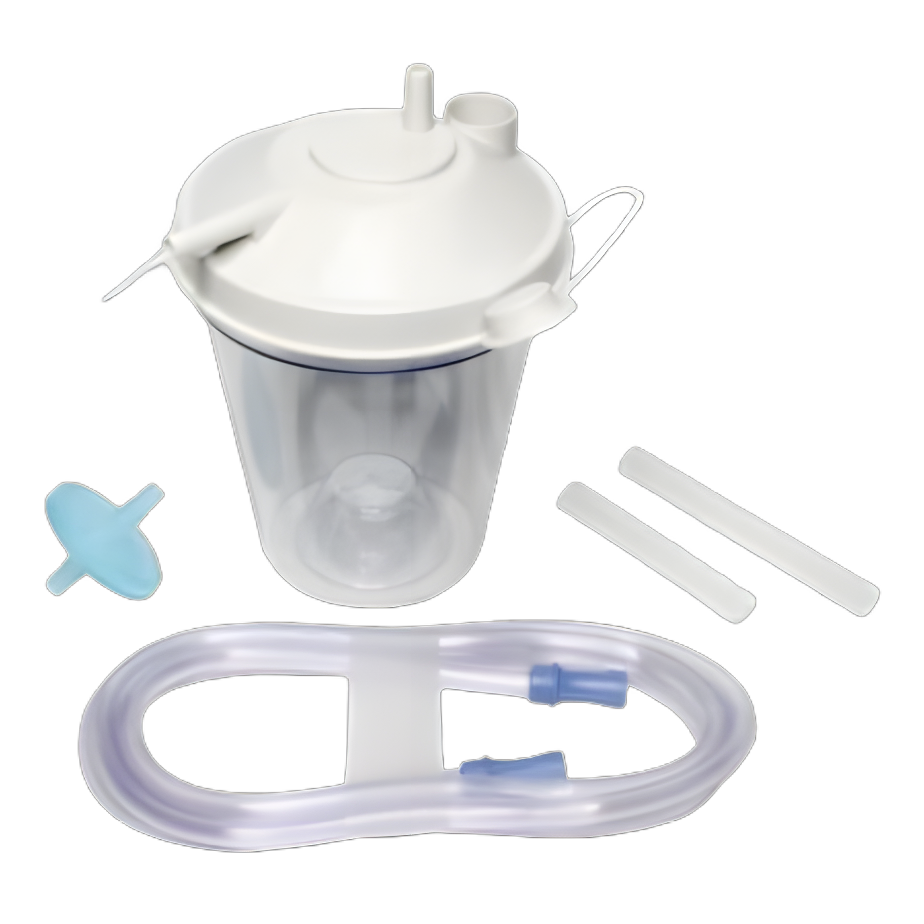 Suction Canister Kit 800 mL Sealing Lid - RES026S-SS