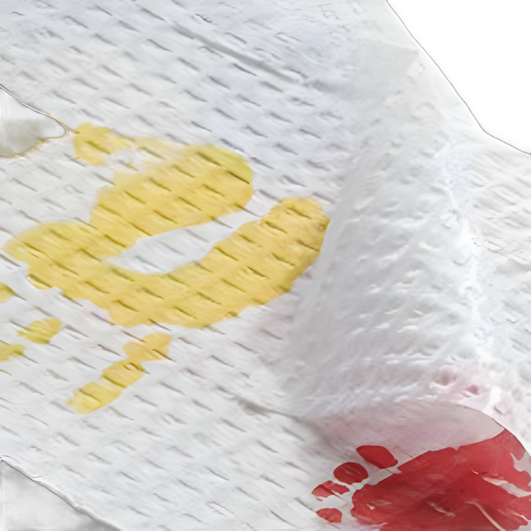 Procedure Towel Tiny Tracks™ 13-1/2 W X 18 L Inch Hand / Footprints NonSterile