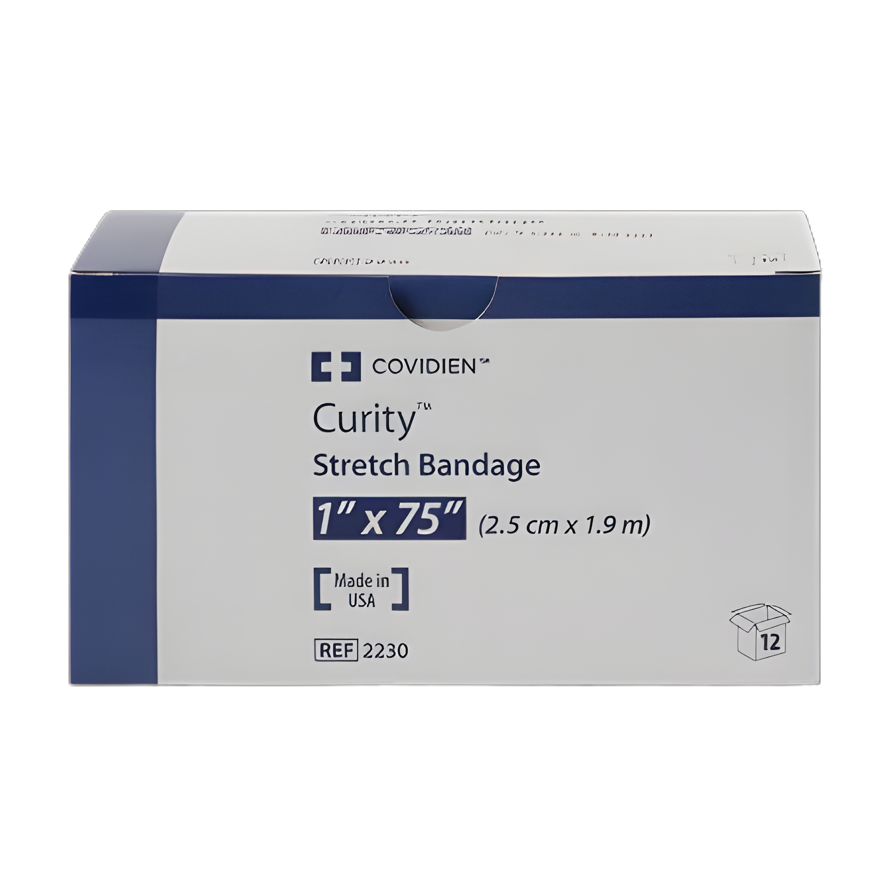 Conforming Bandage Curity™ 1 X 75 Inch 1 per Pack Sterile 1-Ply Roll Shape