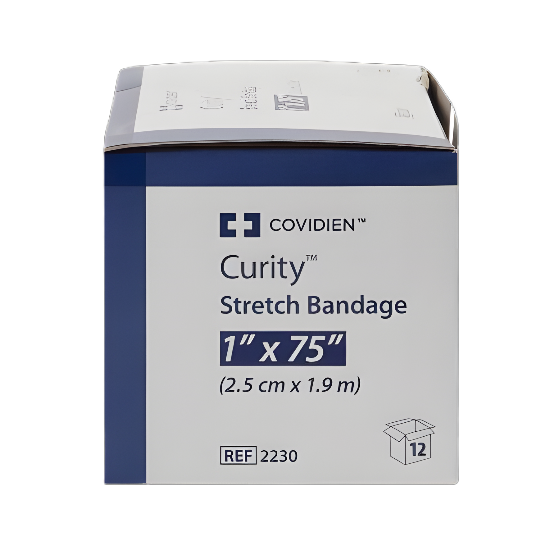 Conforming Bandage Curity™ 1 X 75 Inch 1 per Pack Sterile 1-Ply Roll Shape