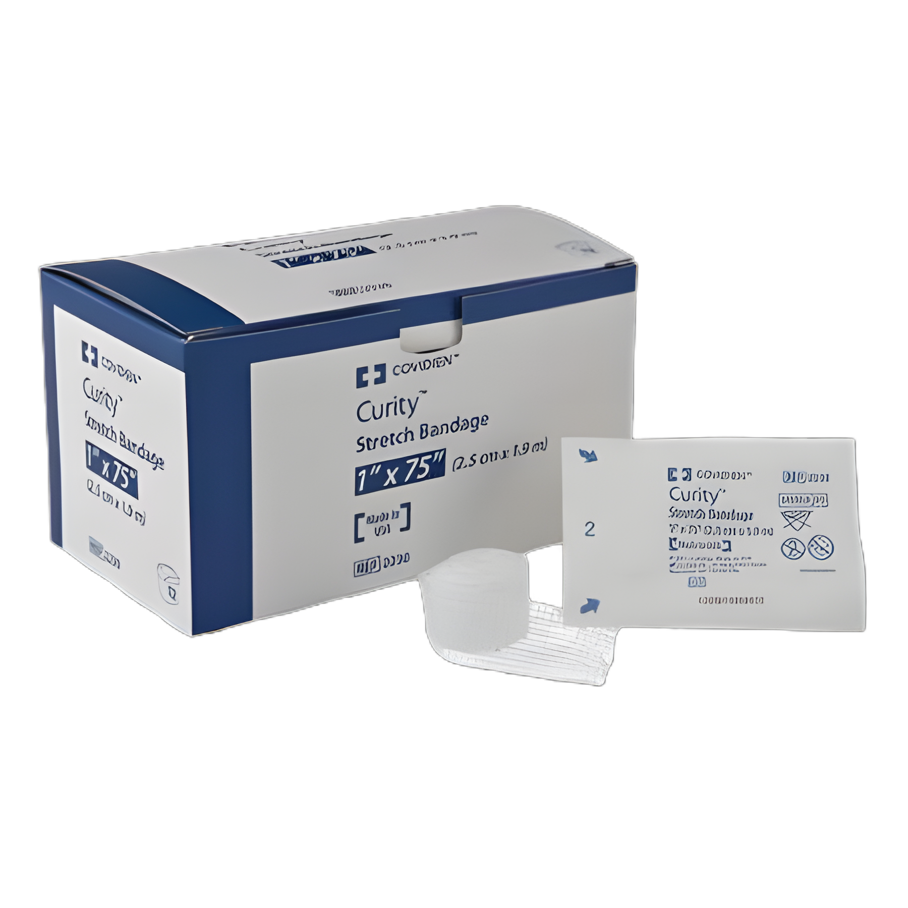 Conforming Bandage Curity™ 1 X 75 Inch 1 per Pack Sterile 1-Ply Roll Shape