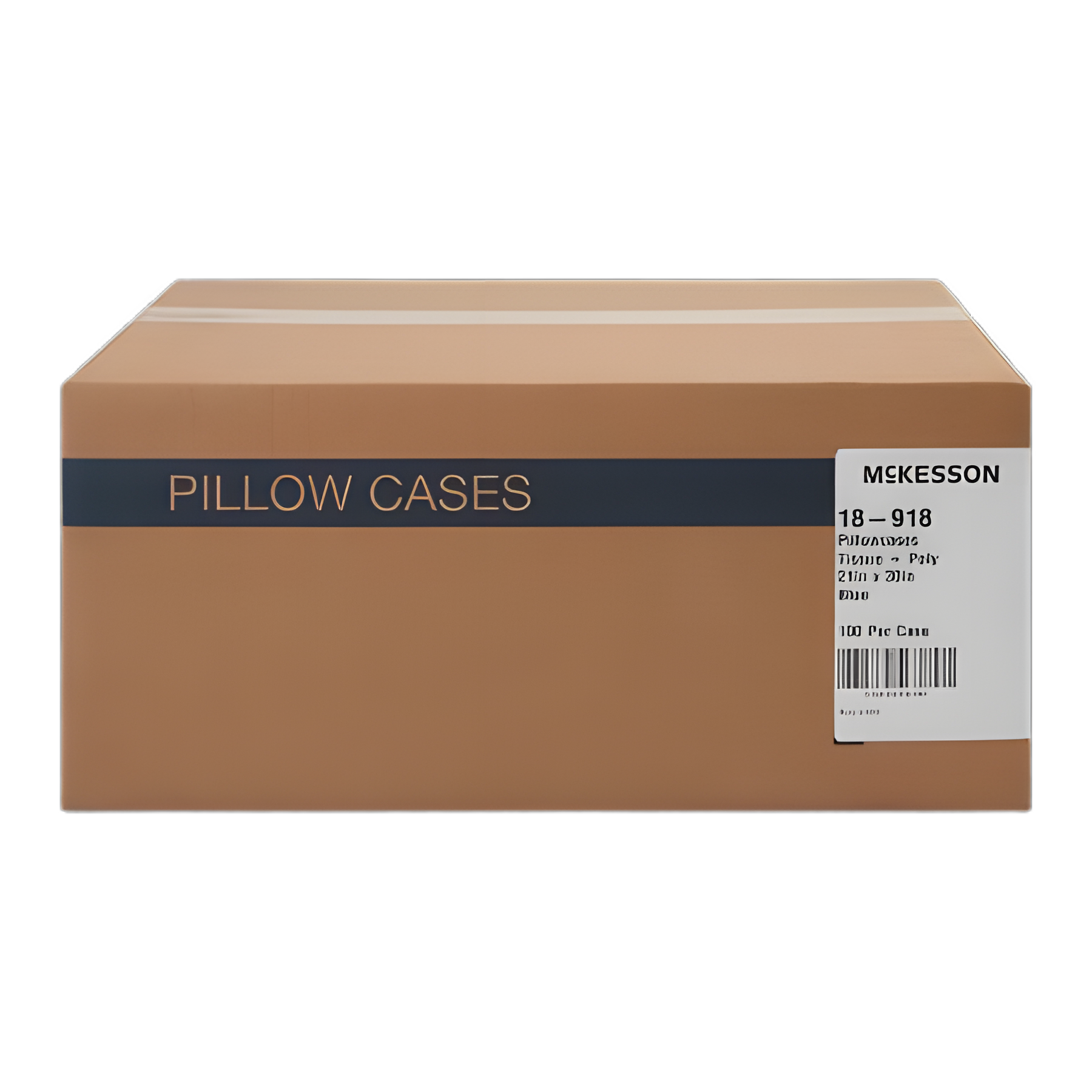 McKesson Blue Disposable Pillowcase 21x30 - Tissue/Poly