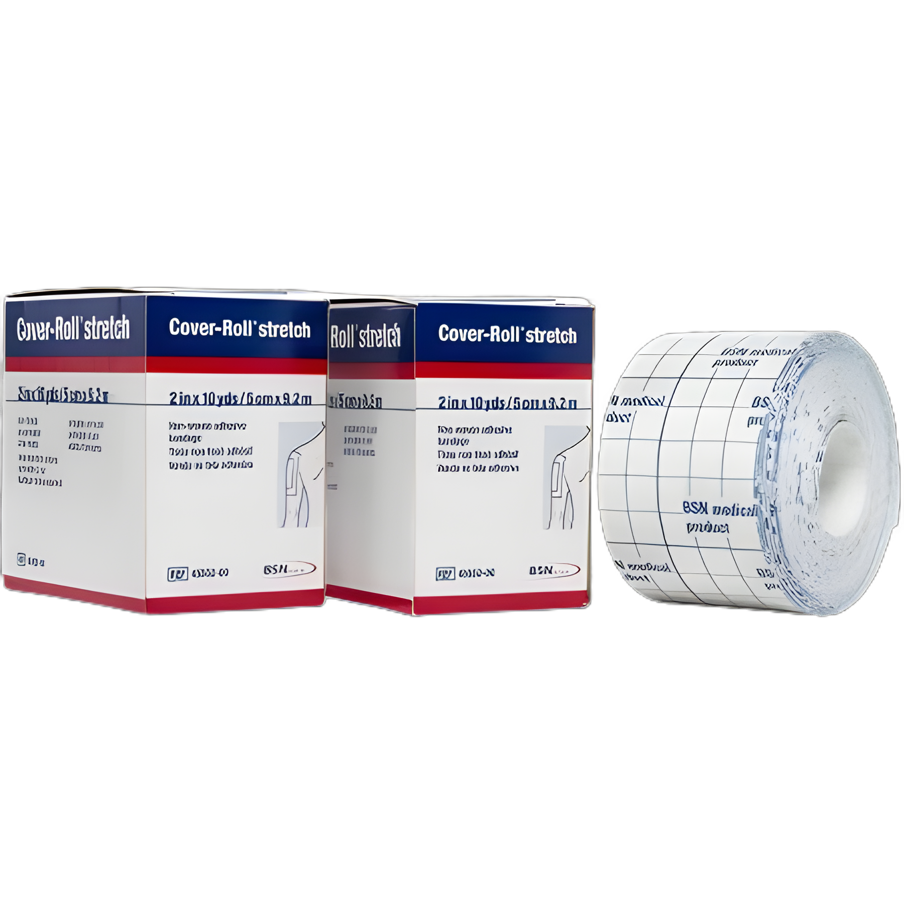 Dressing Retention Tape with Liner Cover-Roll® Stretch White 2 Inch X 10 Yard Nonwoven Polyester NonSterile - 45552