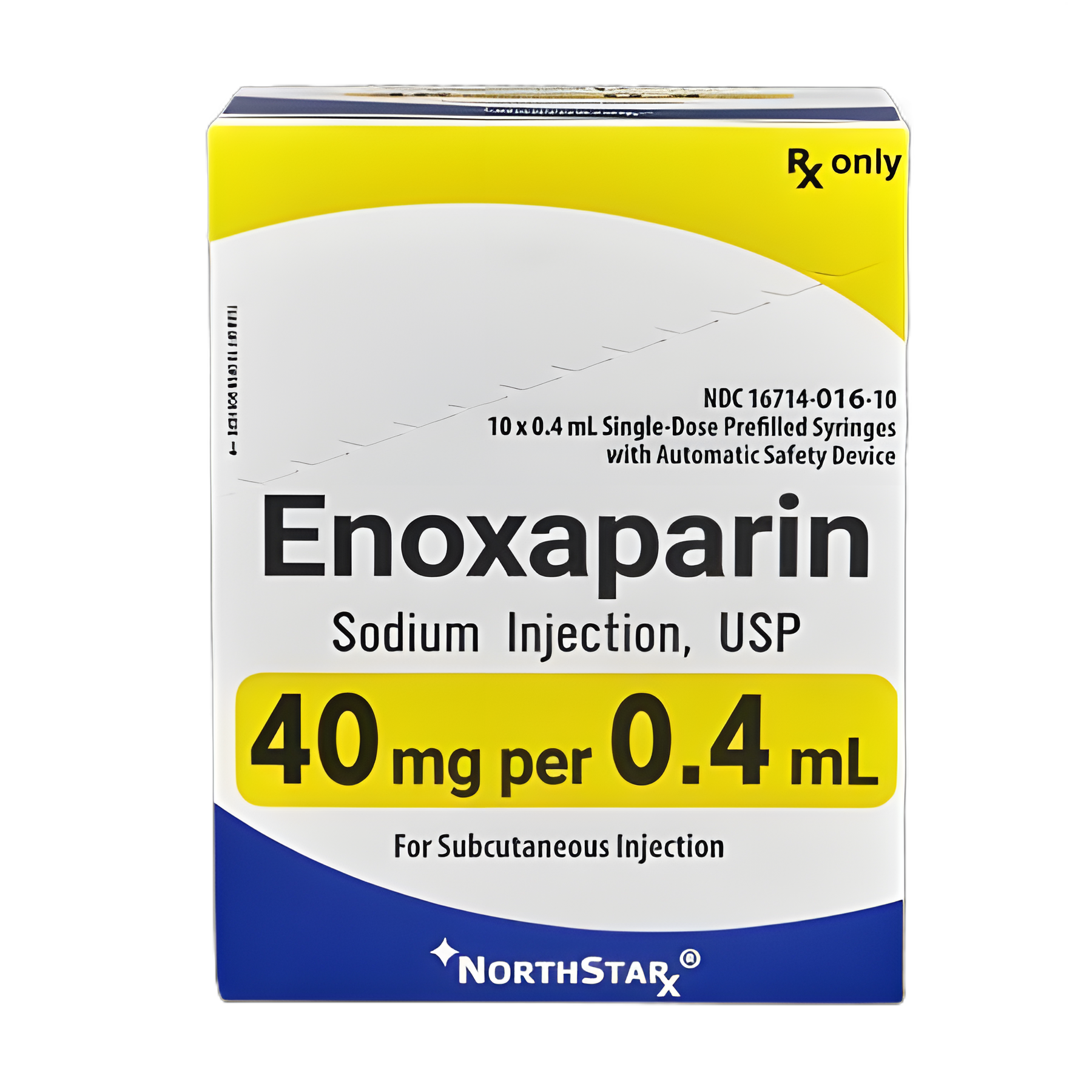 Enoxaparin Sodium 40 mg / 0.4 mL Preservative-Free Injection Prefilled Syringe by NorthStar Rx