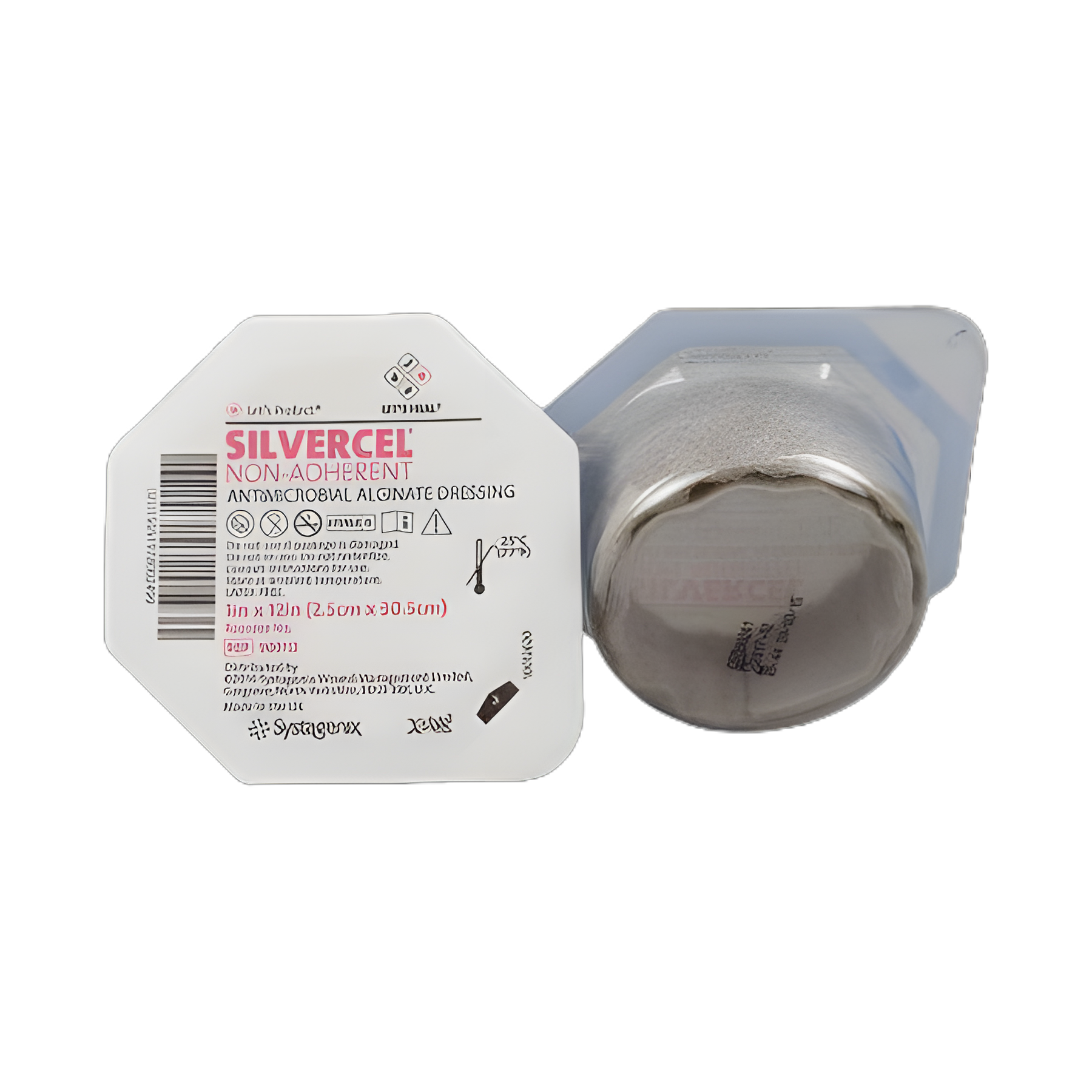 Silver Alginate Dressing Silvercel™ Non-Adherent 1 X 12 Inch Rope Sterile