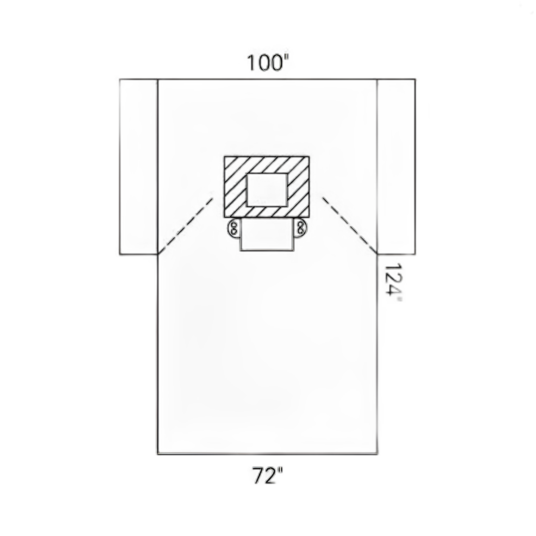 Surgical Drape Chest Drape 100 W X 72 W X 124 L Inch Sterile