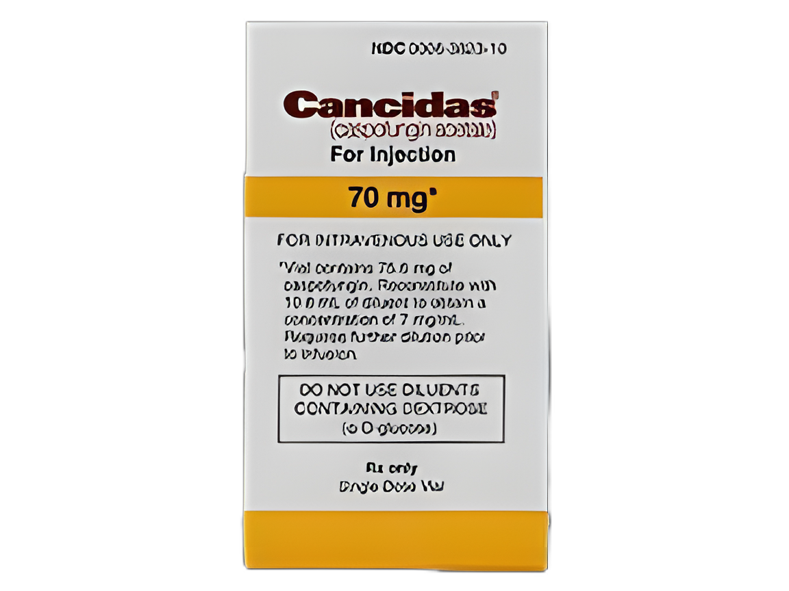 Cancidas® Caspofungin Acetate 70 mg Injection Single-Use Vial 50 Gram