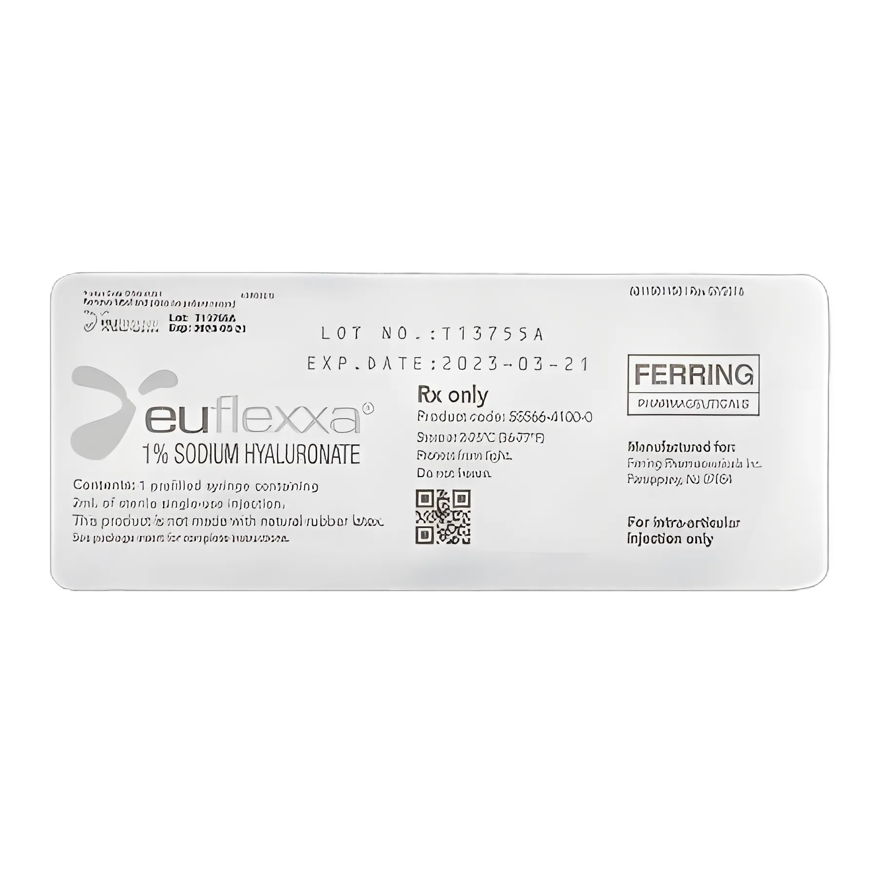 Euflexxa Sodium Hyaluronate for Knee Pain Relief