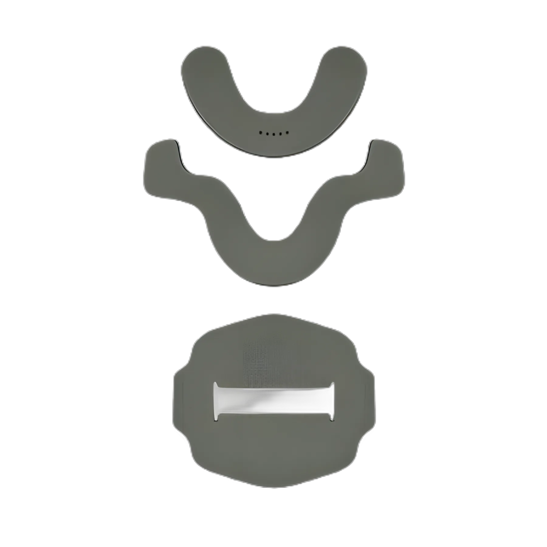 Rigid Cervical Collar with Replacement Pads Aspen® Pediatric Preformed Pediatric (3 to 6 Years) Size PD5 Two-Piece / Trachea Opening 8-1/2 to 13 Inch Neck Circumference