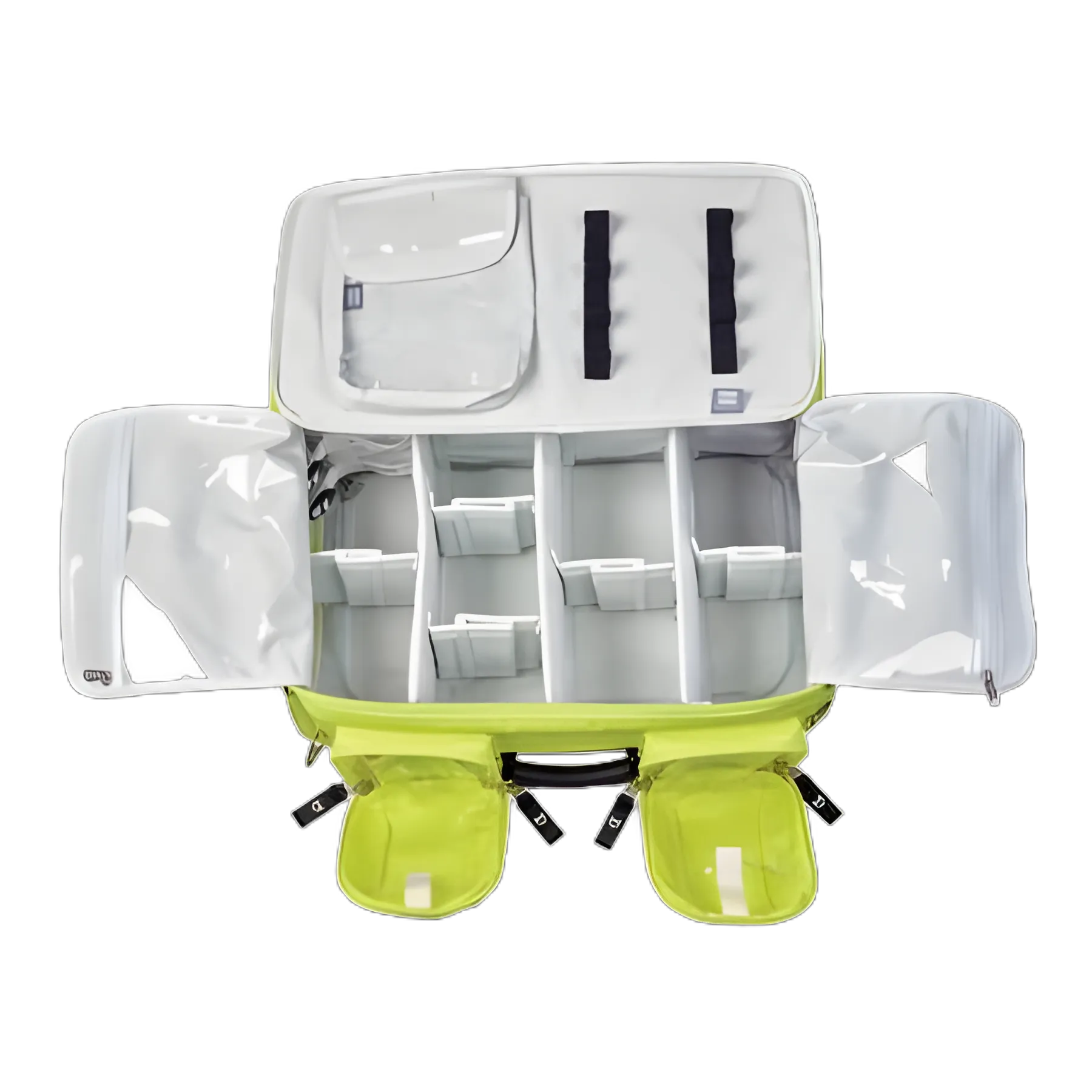 Meret OMNI™ PRO X EMS Bag in Yellow Infection Control Material, TS2-Ready™, 9.5x15x22 Inch