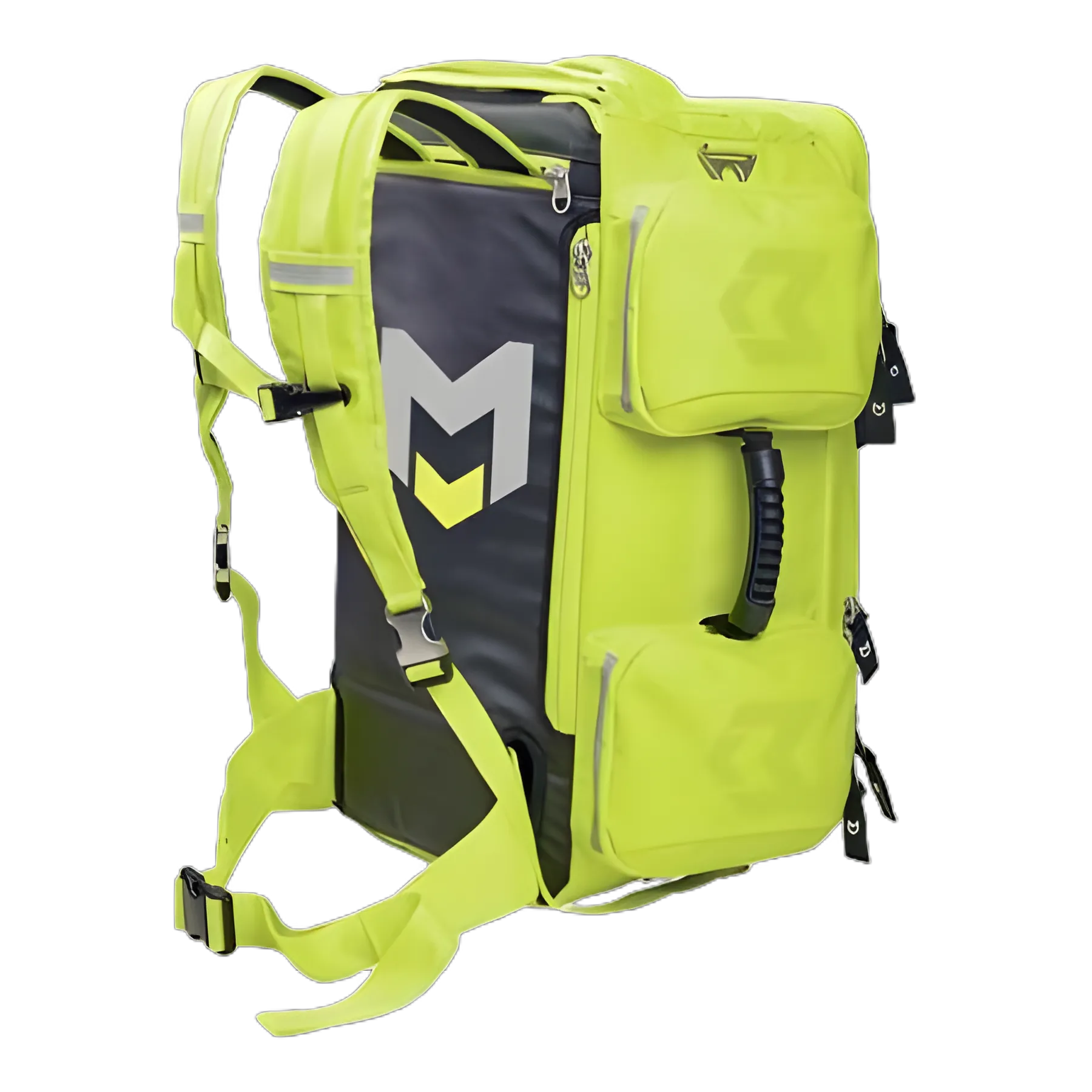 Meret OMNI™ PRO X EMS Bag in Yellow Infection Control Material, TS2-Ready™, 9.5x15x22 Inch