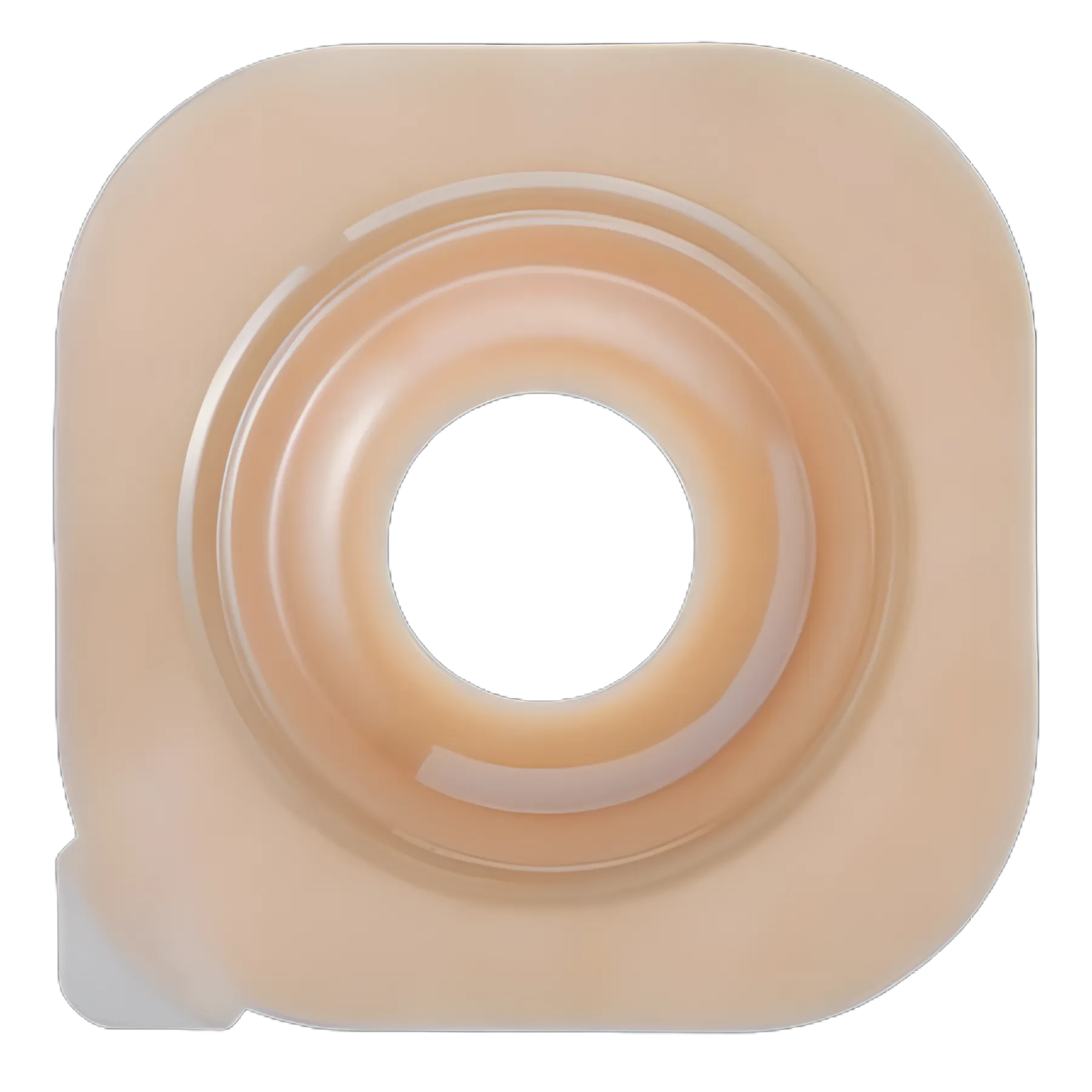 Ostomy Barrier Precut 2-1/4 Inch Flange 1-1/4 Inch Opening