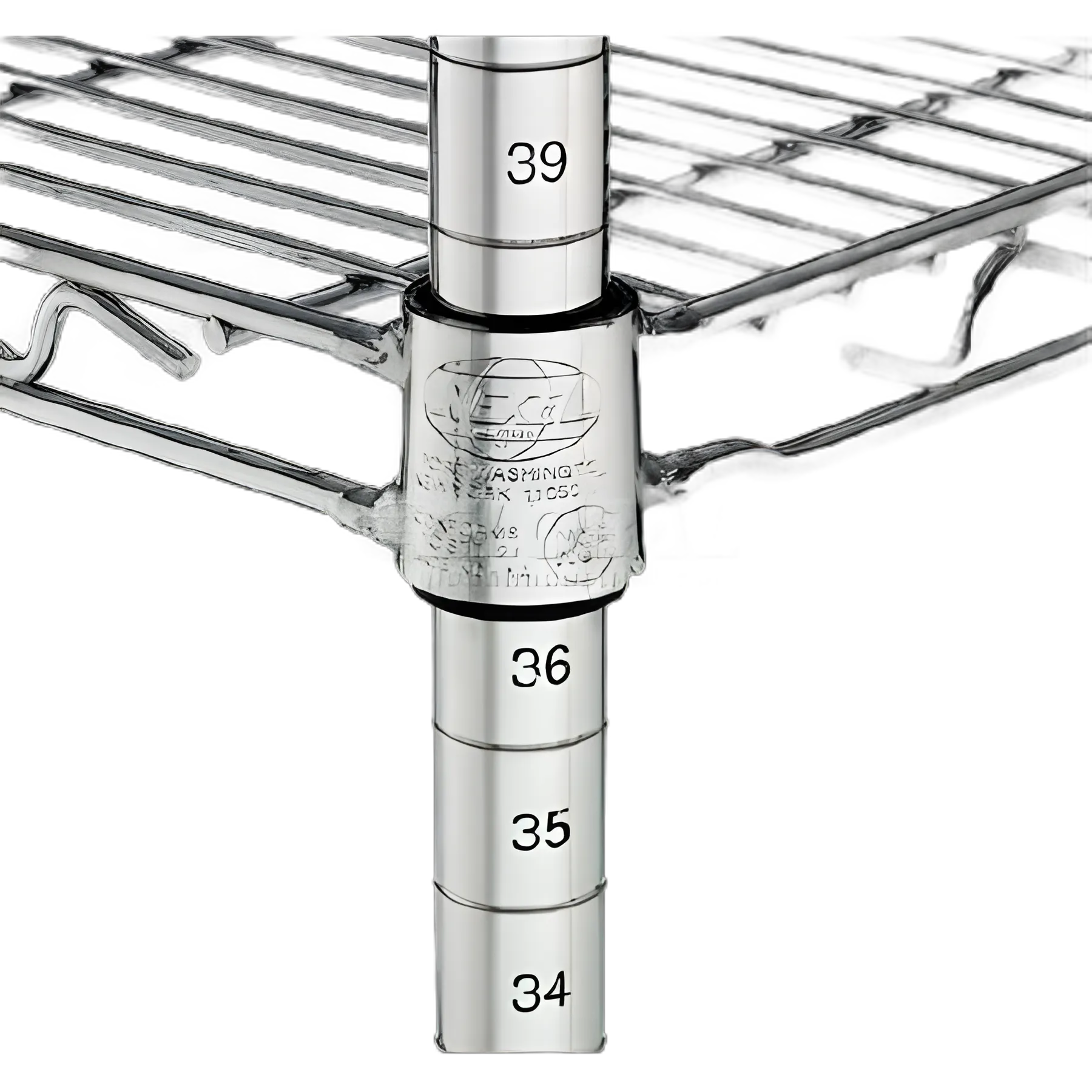 Wire Shelving Nexel® 4 Shelves Adjustable 24 X 54 X 60 Inch