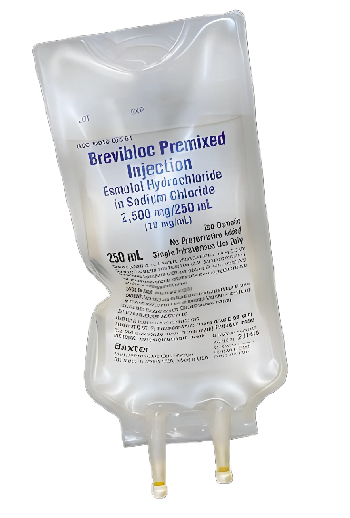 Brevibloc® Premixed Injection Esmolol Hydrochloride in Sodium Chloride 10 mg / mL IV Solution Flexible Bag 250 mL