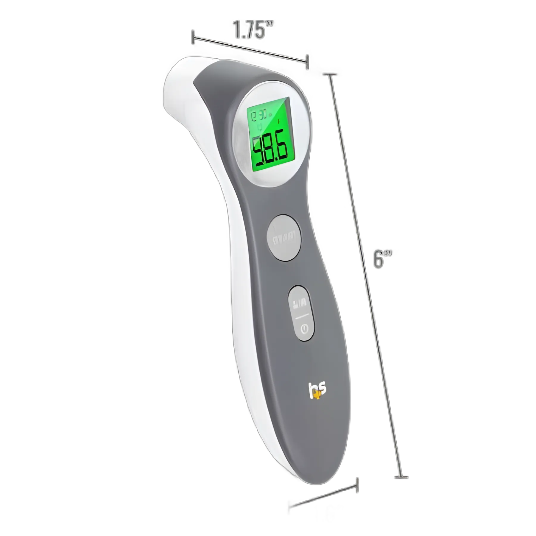 Non-Contact Skin Surface Thermometer HealthSmart® Infrared Skin Probe Handheld - 18-555-000
