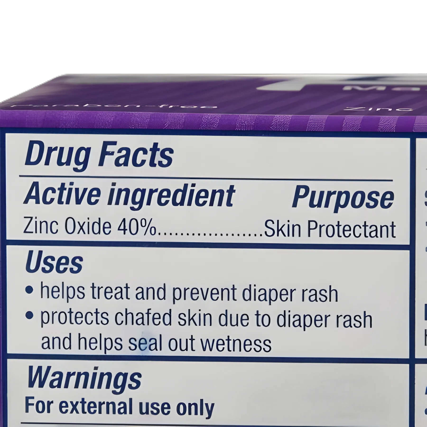 Diaper Rash Treatment Desitin® 2 oz. Tube Unscented Paste