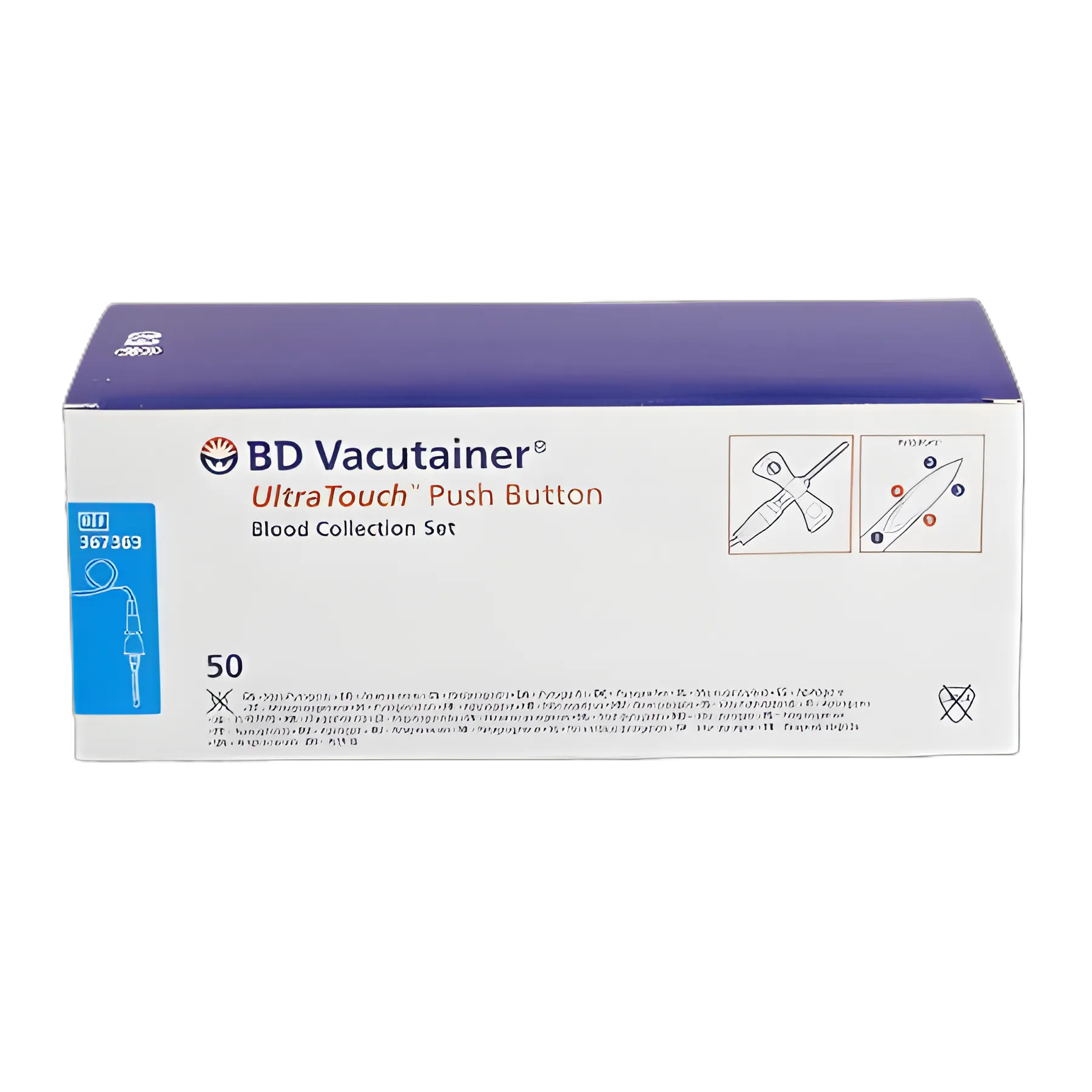BD Vacutainer UltraTouch Safety Blood Collection Set 25G