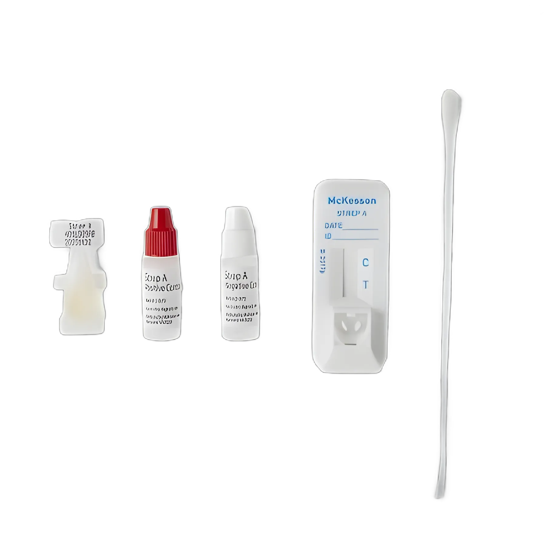 McKesson Consult™ Strep A Test Kit - Rapid Throat Swab Antigen Detection, CLIA Waived, 25 Tests