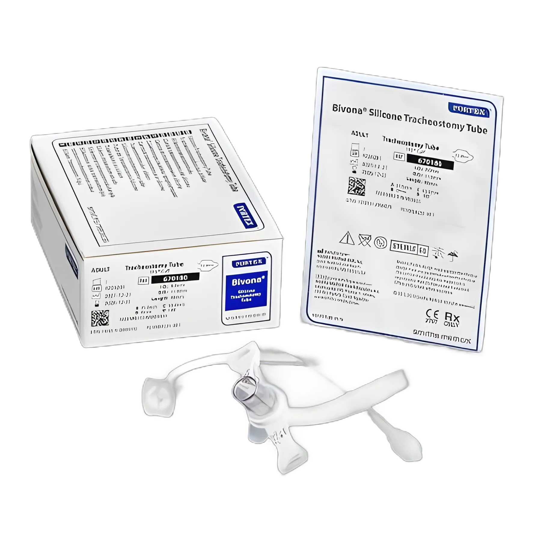 Cuffed Tracheostomy Tube Bivona® TTS™ Disposable IC Size 8.0 Adult