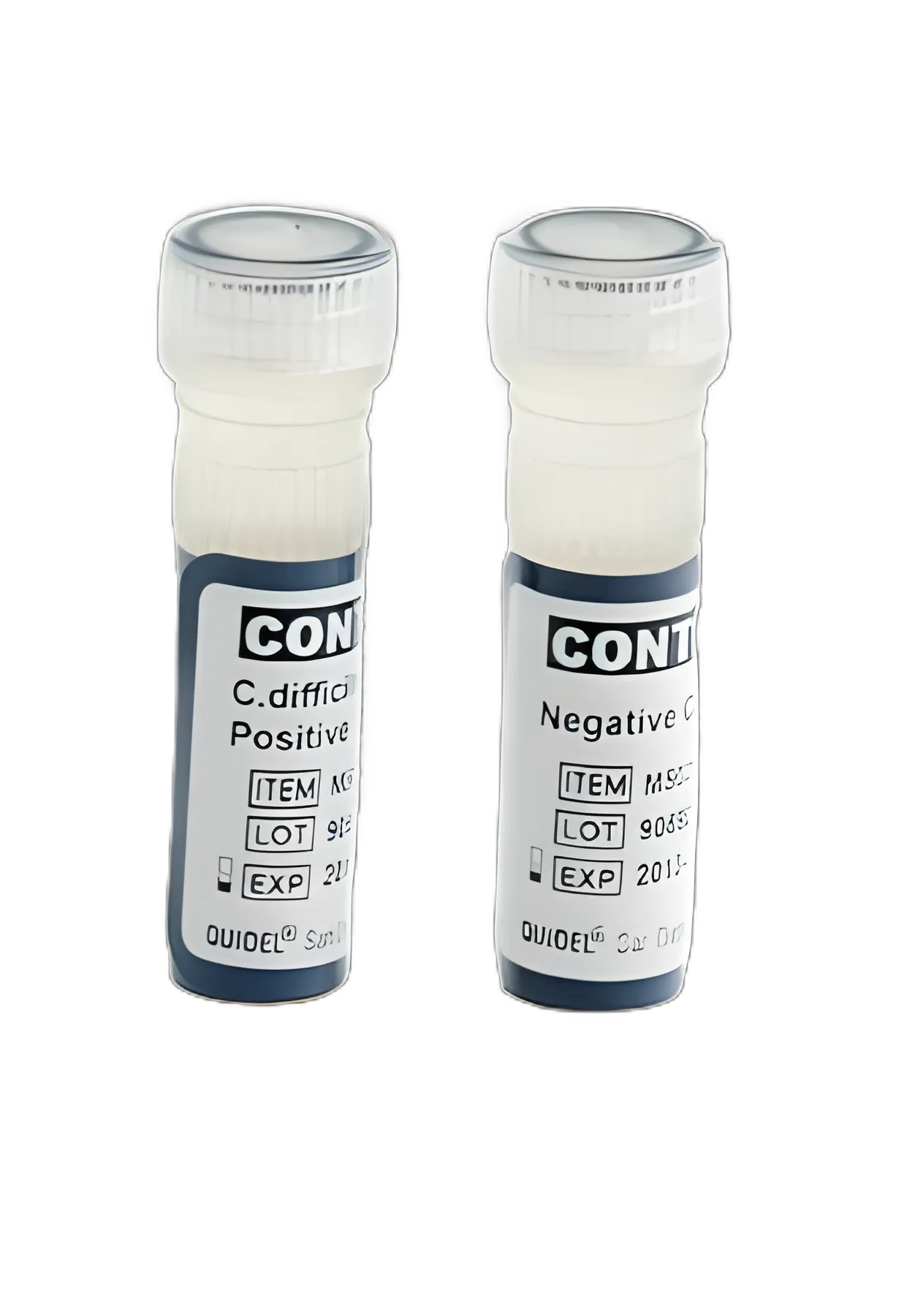 Infectious Disease Immunoassay Control Set Quidel® C. Difficile Positive Level / Negative Level 2 X 2 mL