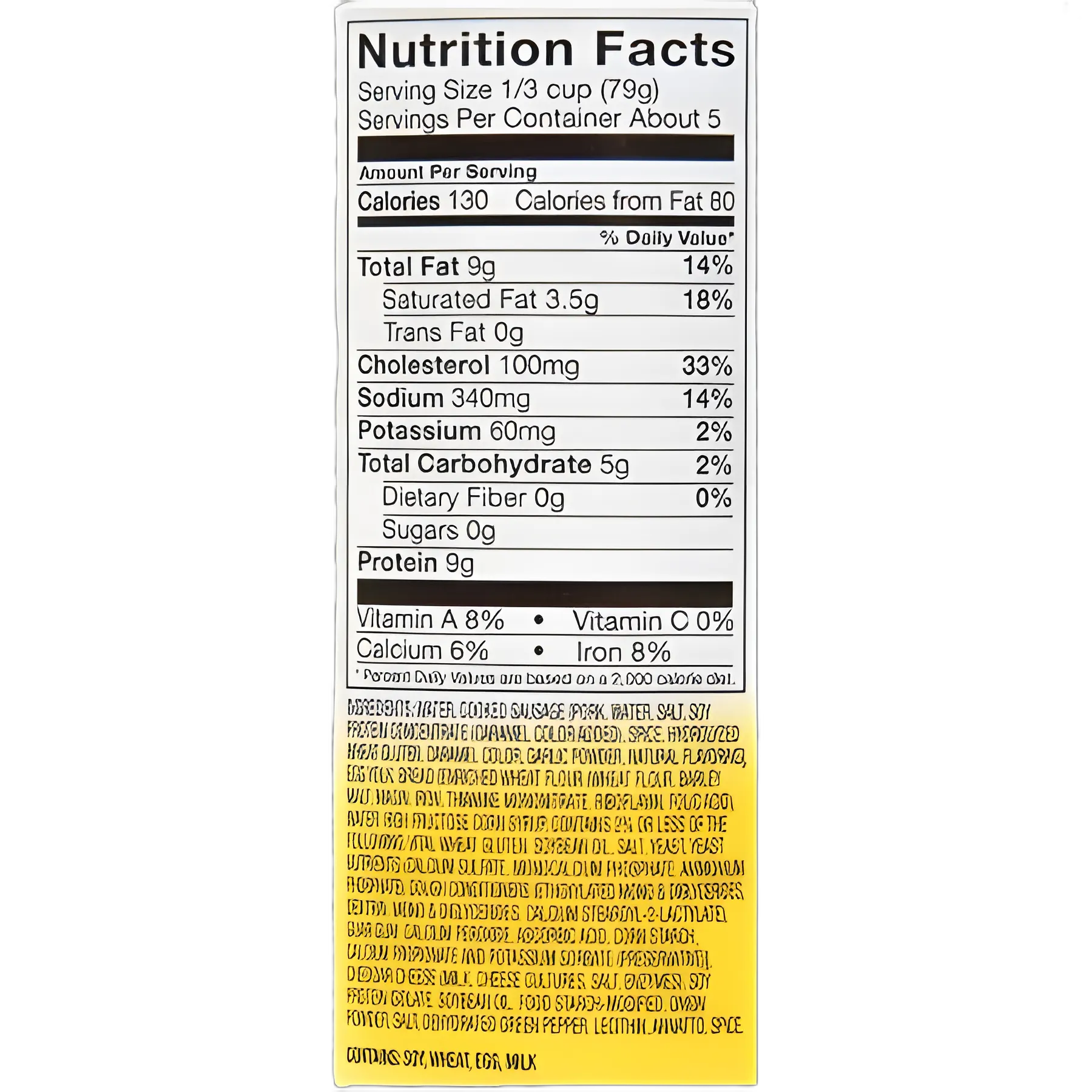 Thickened Food Thick-It® 15 oz. Can Sausage / Cheese Omelet Flavor Puree IDDSI Level 4 Extremely Thick/Pureed